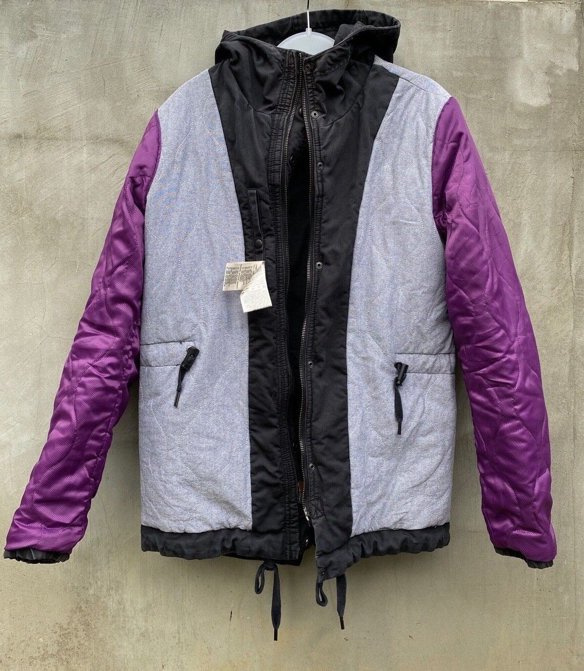 Diesel DIESEL BLACK COTTON PARKA WITH HOOD SIZE L Size US L / EU 52-54 / 3 - 4 Thumbnail