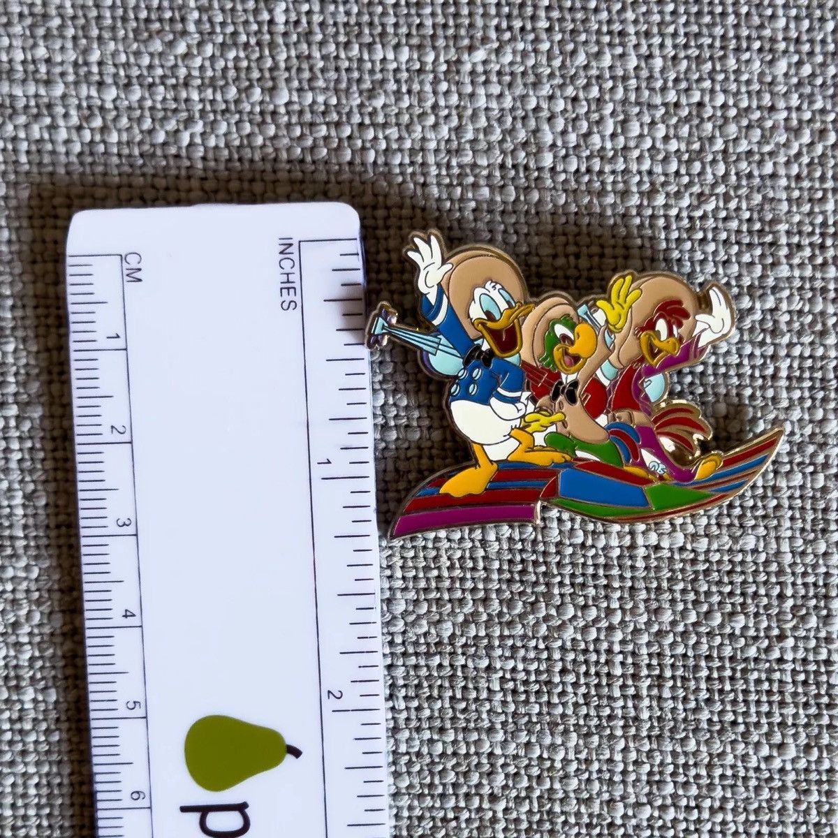 Disney Disneyland Viva Navidad The Three Caballeros Pin Donald Size ONE SIZE - 6 Thumbnail
