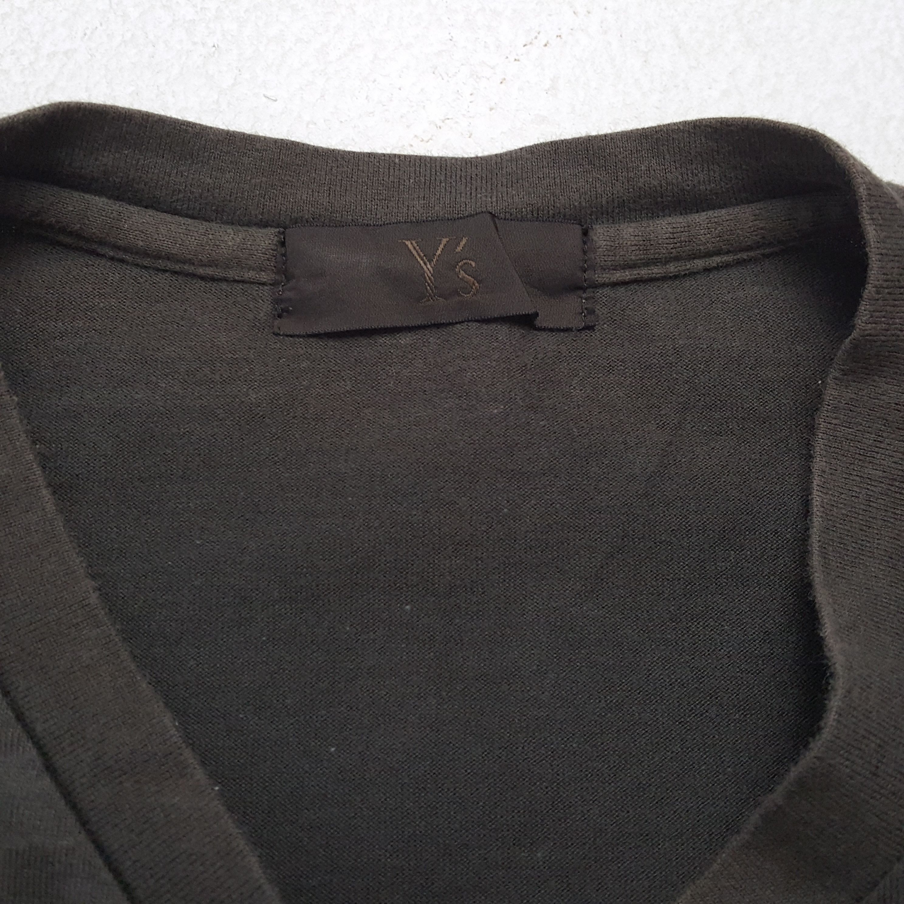 Y'S YOHJI YAMAMOTO Designer Brand Custom Art Logo Tshirt
