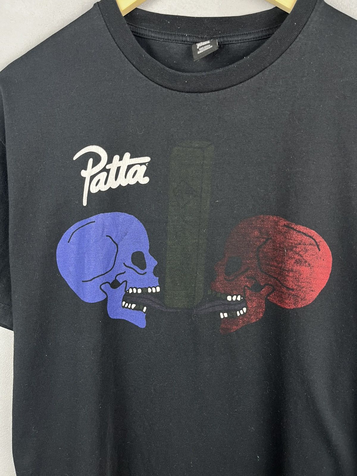Patta Patta skull ☠️ t shirt Size US L / EU 52-54 / 3 - 2 Thumbnail