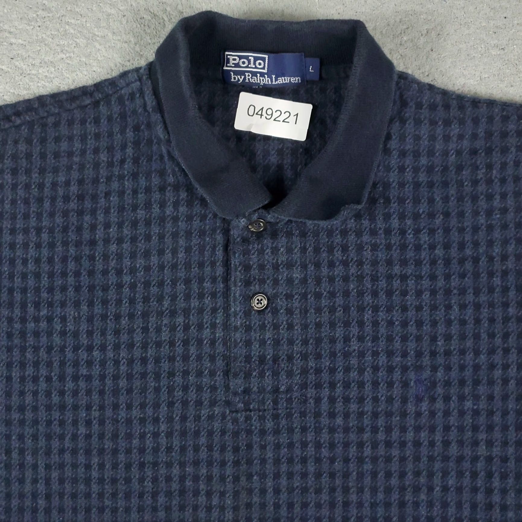 Ralph Lauren VINTAGE Ralph Lauren Polo Shirt Mens Large Blue Pony Short Sleeve Shirt Adult L Navy/Blue Polo Shirts Classic Preppy 90s Mens Size US L / EU 52-54 / 3 - 2 Thumbnail