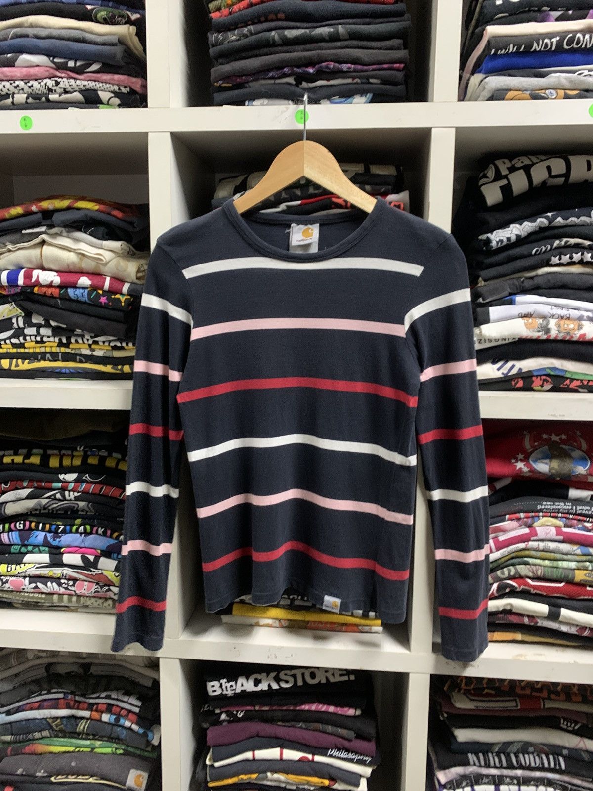 Carhartt Carhartt Women’s Stripe Shirt Size S / US 4 / IT 40 - 2 Thumbnail