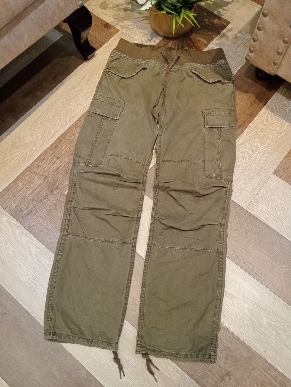 Japanese Brand LIMITED EDITION GOA GARMENT LA-02 ARMY CARGO PANTS Size US 32 / EU 48 - 2 Thumbnail