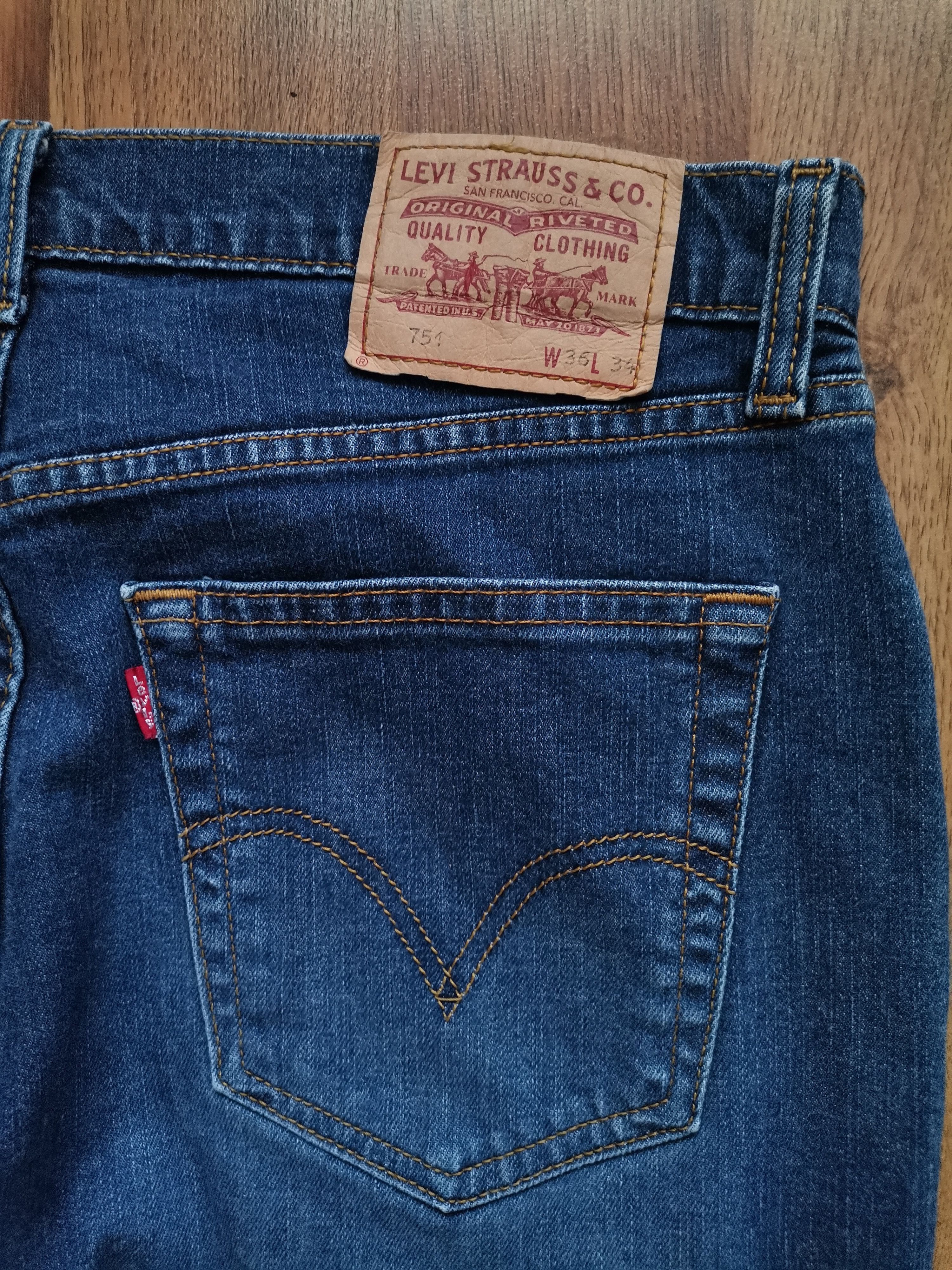 Levi's Vintage Levi's 751 Jeans Size US 36 / EU 52 - 3 Thumbnail