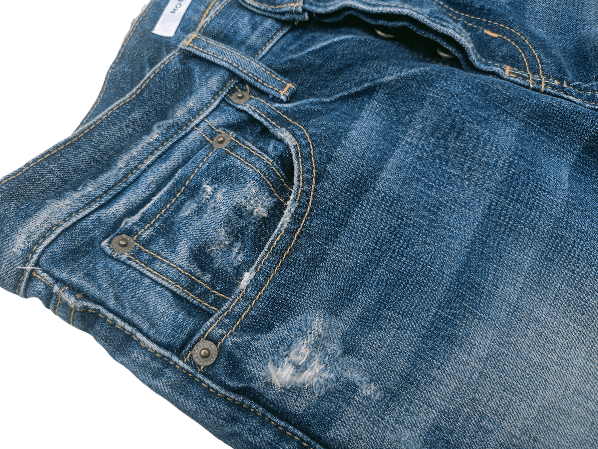 MOUSSY Moussy Distressed Jeans Size US 30 / EU 46 - 4 Thumbnail