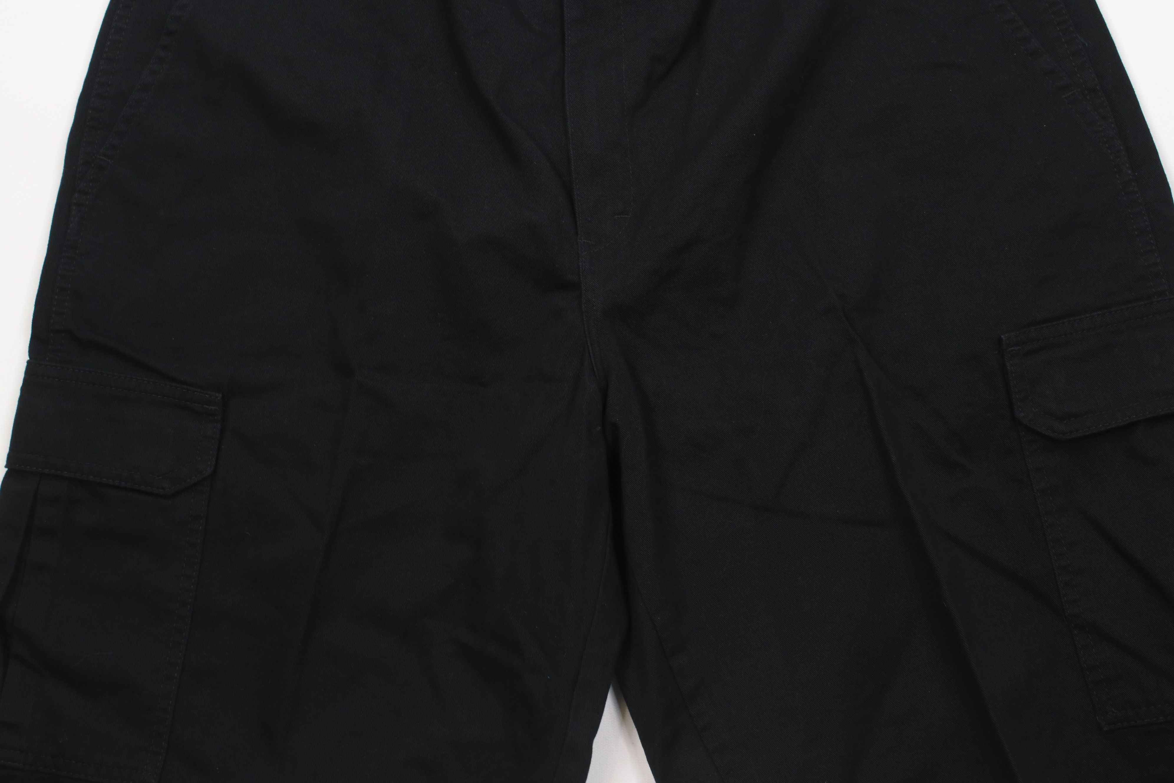Dickies Deadstock Vintage Y2K Dickies Loose Fit Cargo Shorts Black Size US 38 / EU 54 - 3 Thumbnail