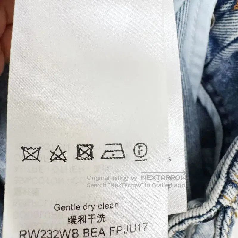 Other Louis Vuitton Light Blue Denim Mini Skirt . Size 22" - 6 Thumbnail