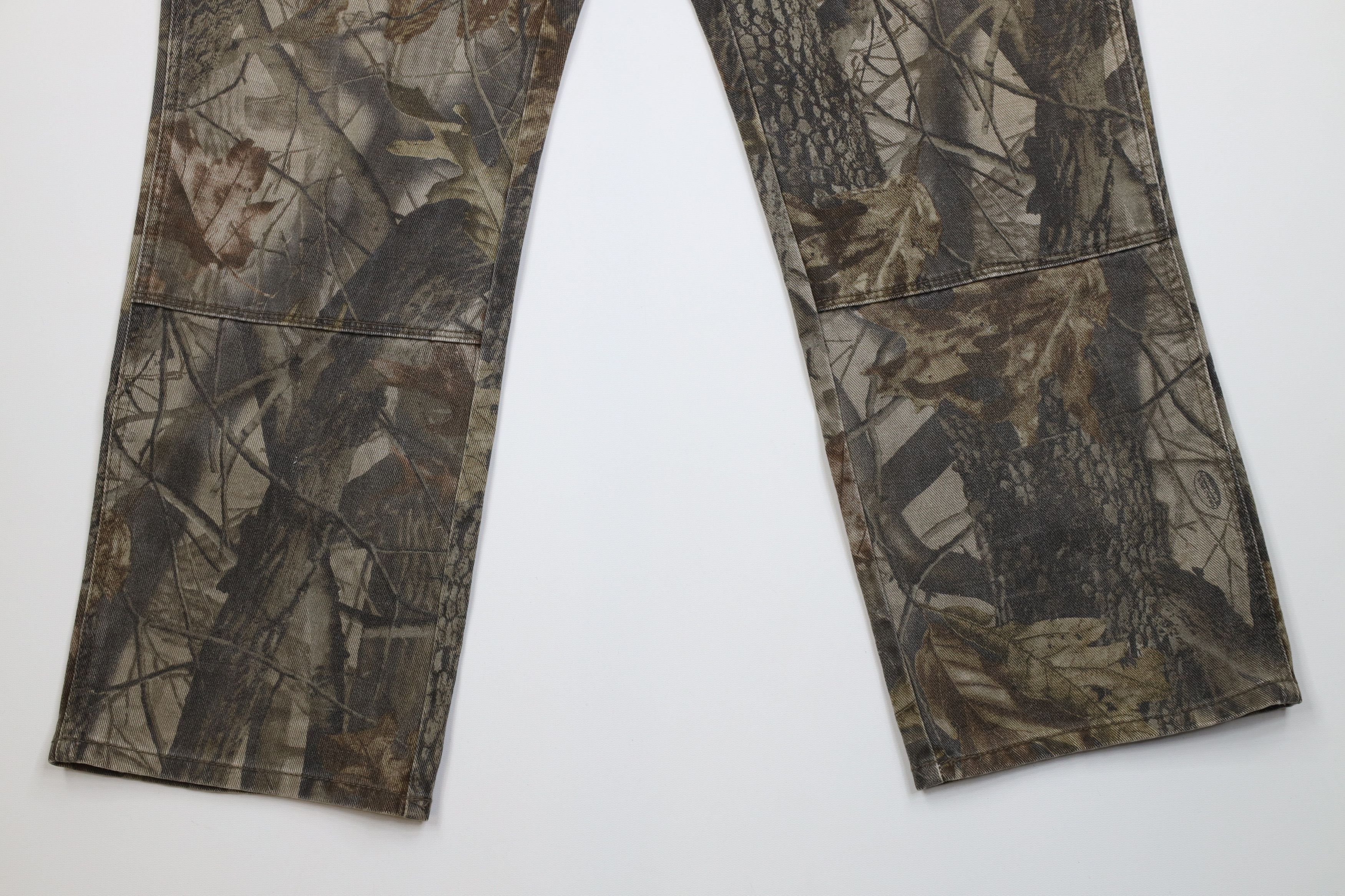 Vintage Vintage 90s Y2K Streetwear Camouflage Double Wide Leg Jeans Size US 38 / EU 54 - 4 Thumbnail