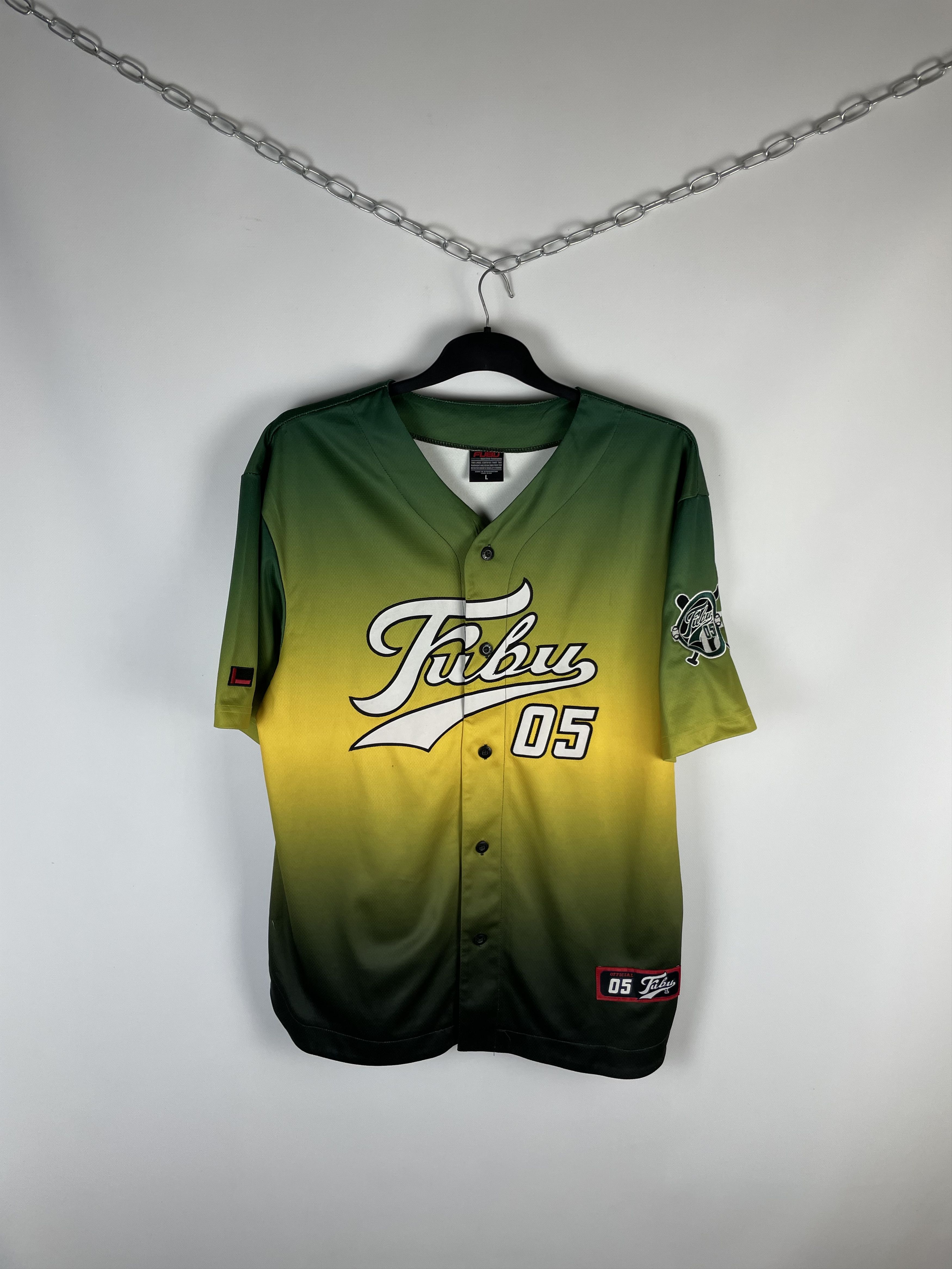 Fubu Vintage Fubu 05 Big Logo Y2K Jersey Size US L / EU 52-54 / 3 - 1 Thumbnail