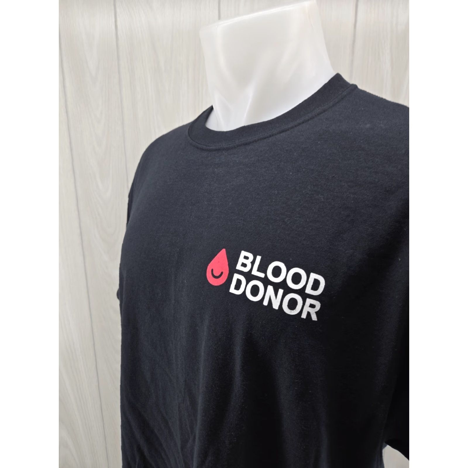 Gildan Lifesouth Blood Donor Alabama Tide #2 T Shirt XL Black Gildan Men Short Sleeve Crew Neck Graphic Tee Vintage No Size US XL / EU 56 / 4 - 6 Thumbnail