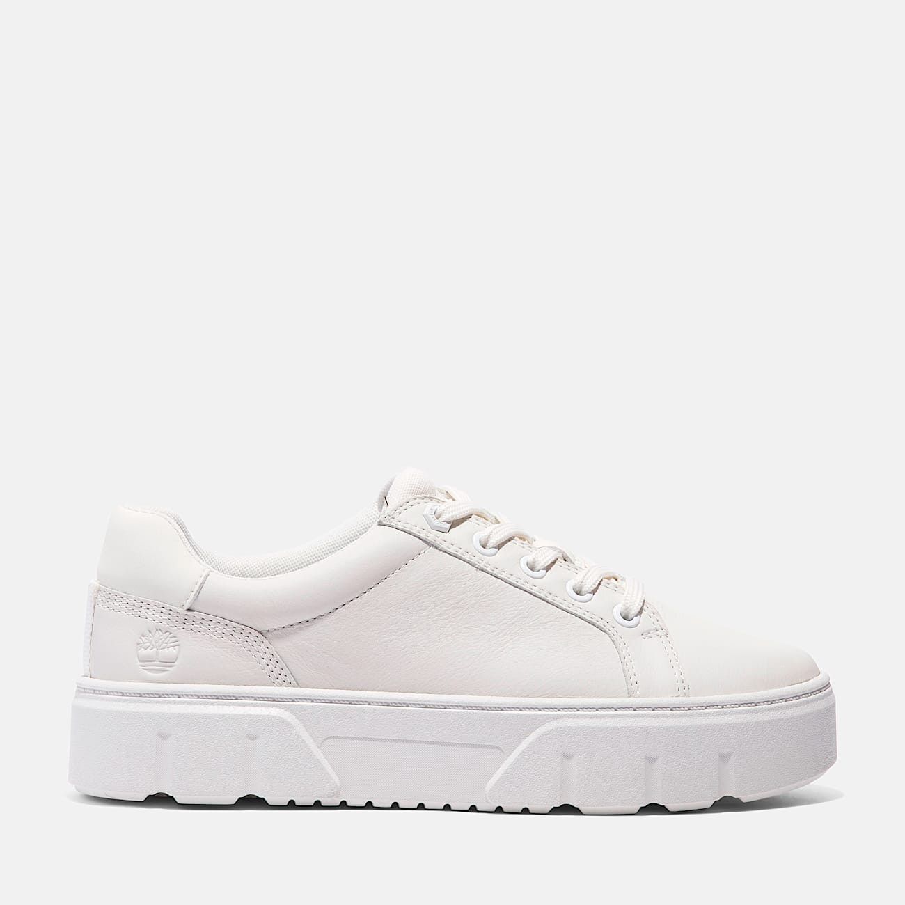 Timberland TIMBERLAND WOMEN'S 9 LAUREL COURT LOW LACE SNKR WHT LEATHER Size US 9 / IT 39 - 1 Thumbnail