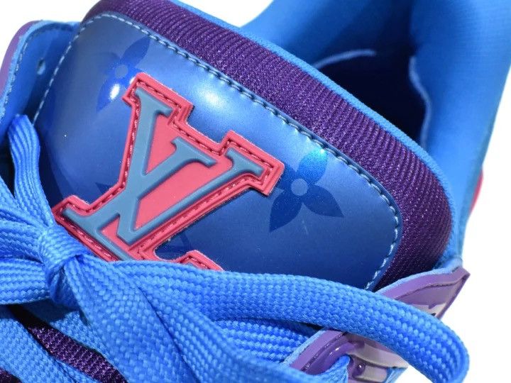 Louis Vuitton LOUIS VUITTON Trainers 'Blue Purple” Size US 9 / EU 42 - 2 Thumbnail