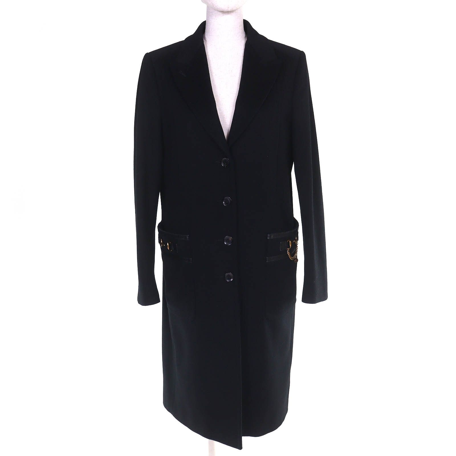 Gucci Gucci Gucci Chester Wool Coat Textile Outerwear DUTY FREE for USA Size ONE SIZE - 1 Thumbnail