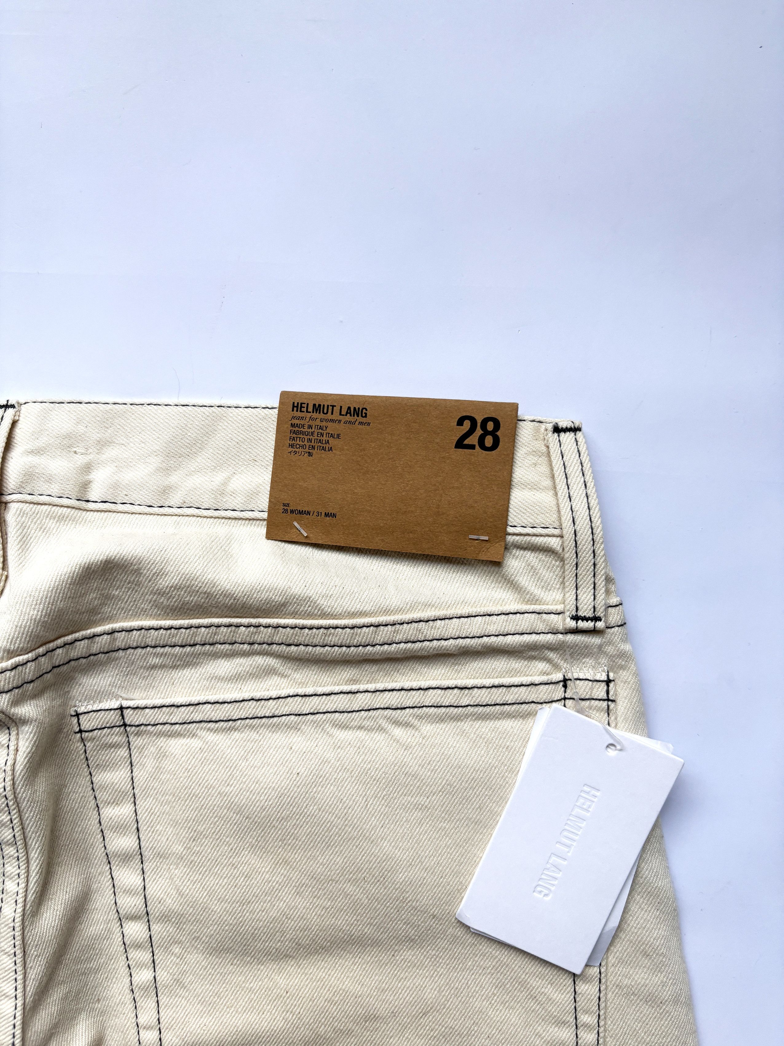 Helmut Lang ⚡️QUICK SALE⚡️Helmut Lang Masc Lo Drainpipe Denim Jeans Size US 31 - 6 Thumbnail