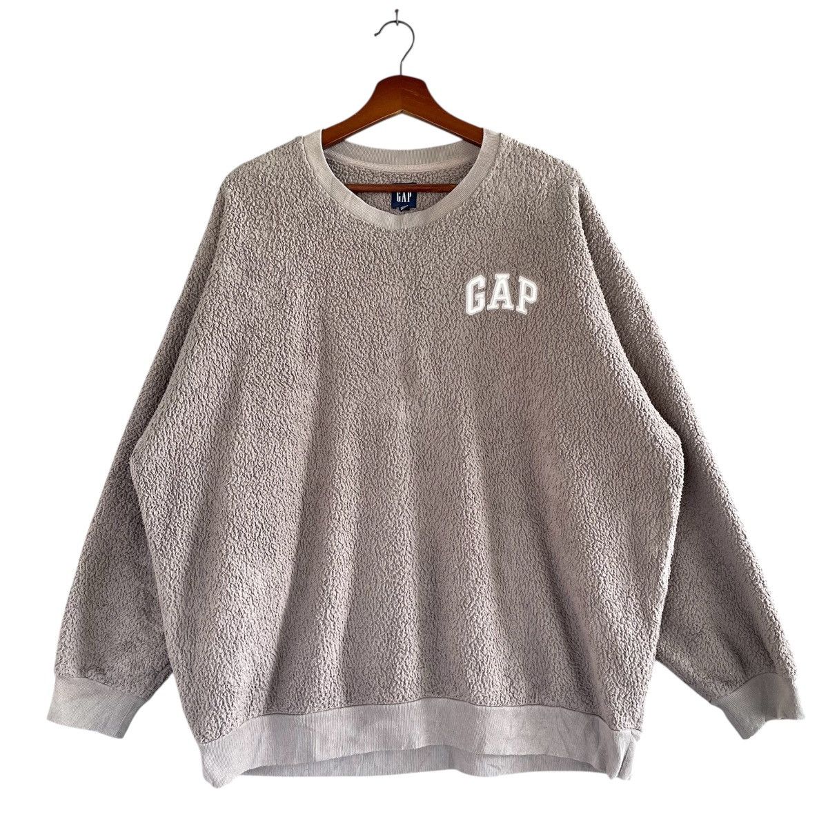 Gap GAP Oversized Crewneck Fleece Sweatshirt Size US M / EU 48-50 / 2 - 1 Thumbnail
