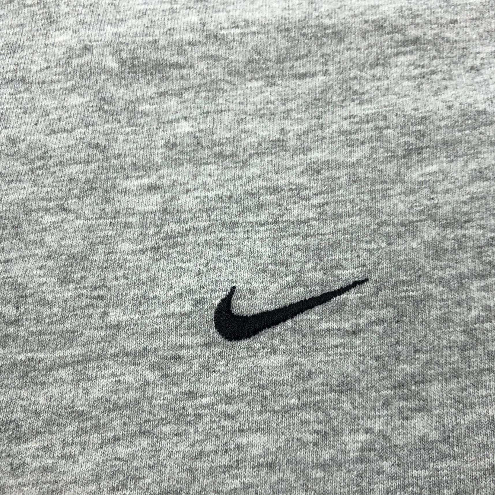 Nike Nike Men's XXL Heather Grey Basic Embroidered Swoosh Logo Short Sleeve T-Shirt Size US XXL / EU 58 / 5 - 3 Thumbnail