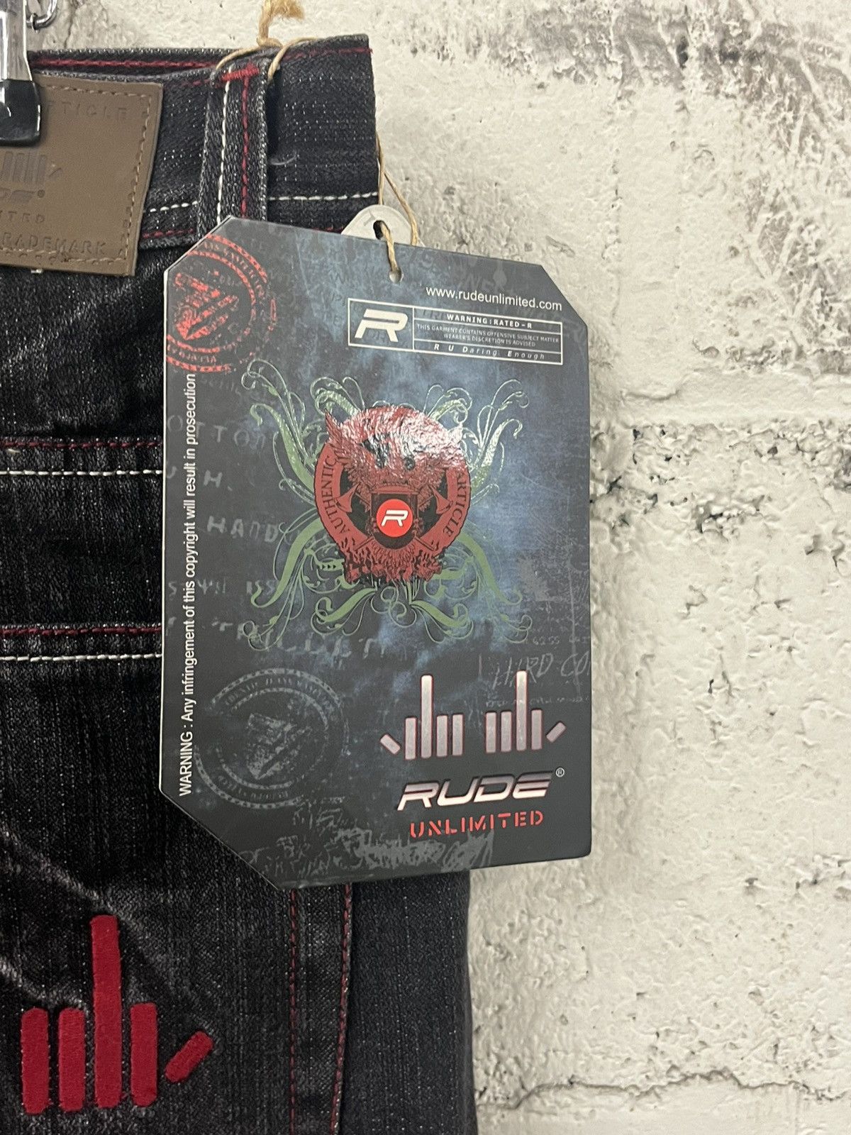 Southpole Y2k southpole style baggy fit wide leg faded denim opium Size US 38 / EU 54 - 6 Thumbnail