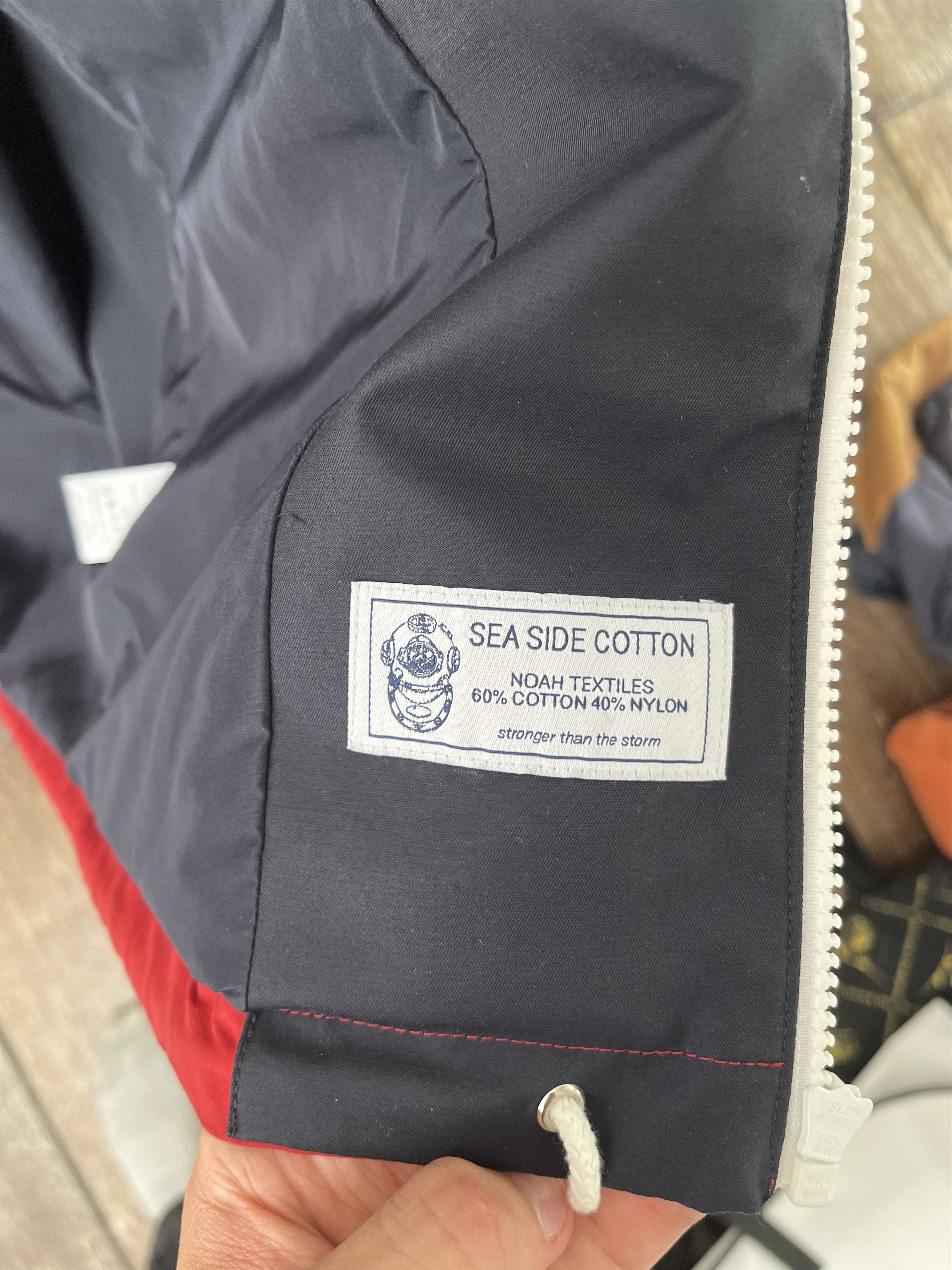 Noah Noah Seaside Cotton Rain Jacket Size US M / EU 48-50 / 2 - 6 Thumbnail