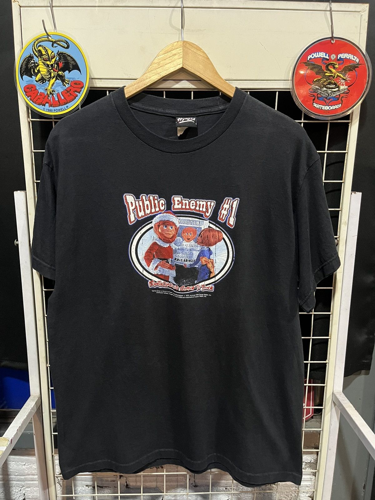 Vintage Public Enemy SantaClaus is Comin To Town Movie Tee 1998s Size US L / EU 52-54 / 3 - 1 Thumbnail