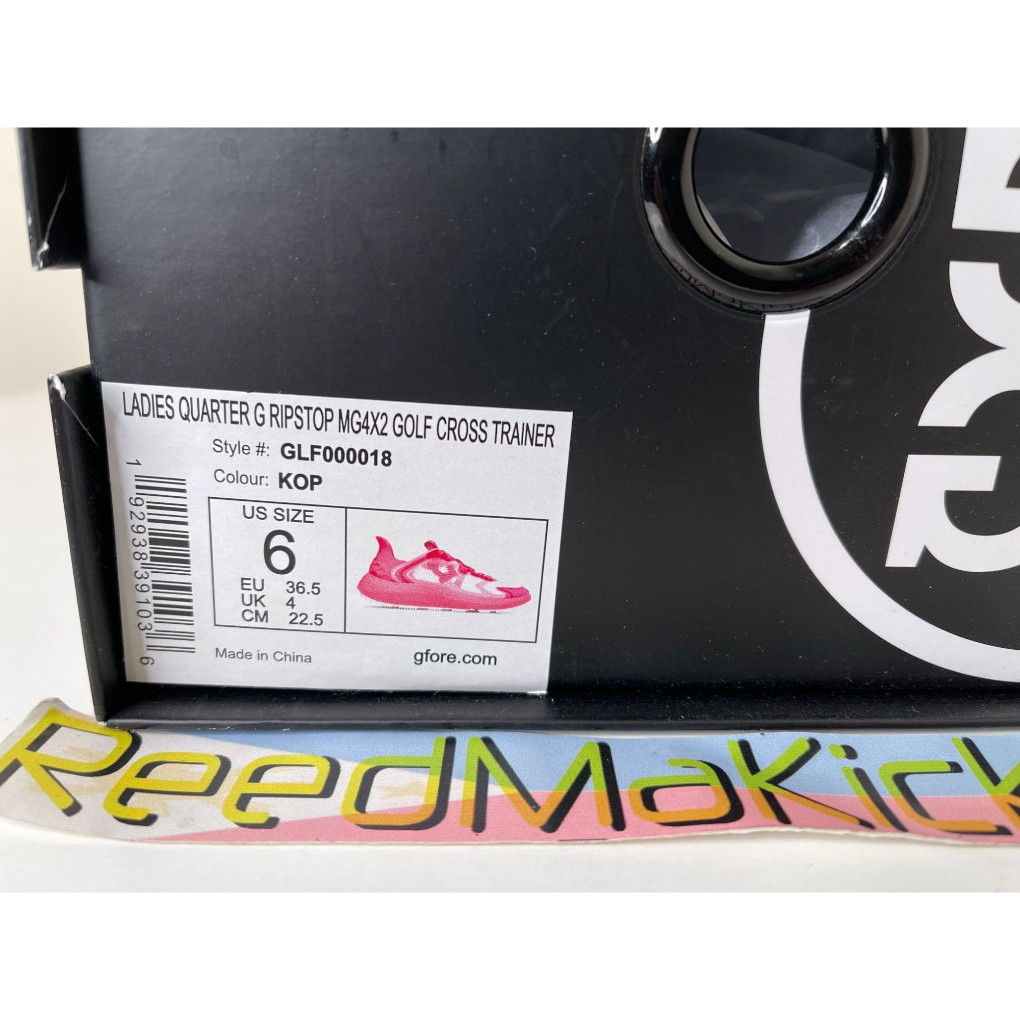 G/FORE G/FORE MG4X2 Ripstop Cross Trainer Pink Golf Shoe Womens 6us Size US 6 / IT 36 - 7 Thumbnail