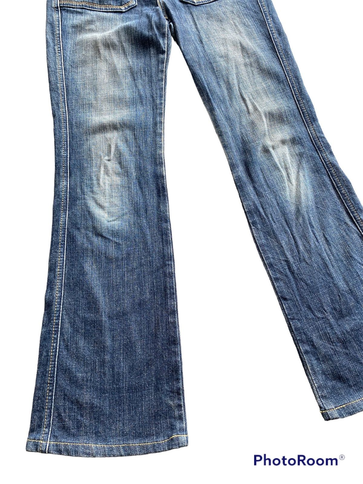 Levi's × Vintage Flare Jeans Levi’s Lady Style Mud Rusty Size 28" / US 6 / IT 42 - 9 Thumbnail