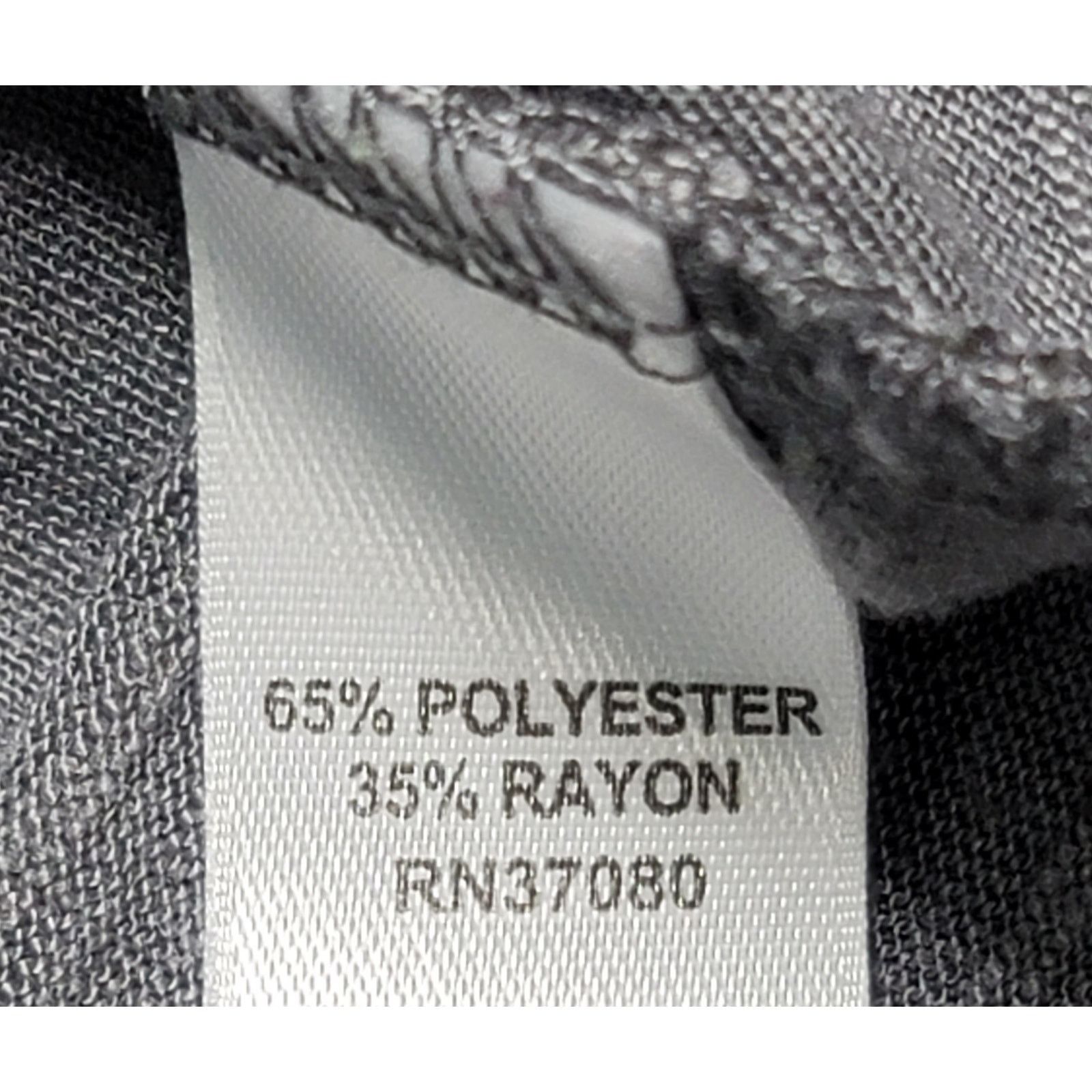 Other Cato Gray Slub Knit Twisted Round Collar Top Large Size L / US 10 / IT 46 - 5 Thumbnail