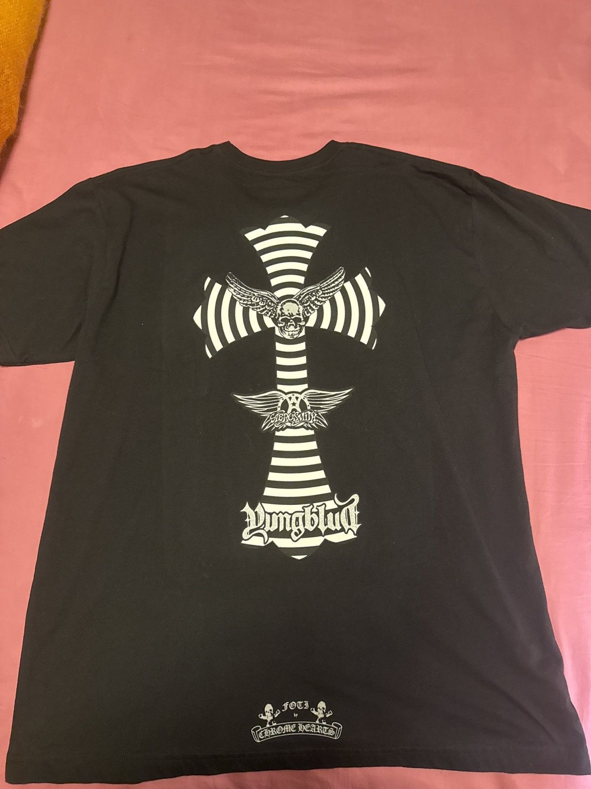 Chrome Hearts Chrome Hearts x Yungblud & AEROSMITH Tee Size US XXL / EU 58 / 5 - 1 Thumbnail