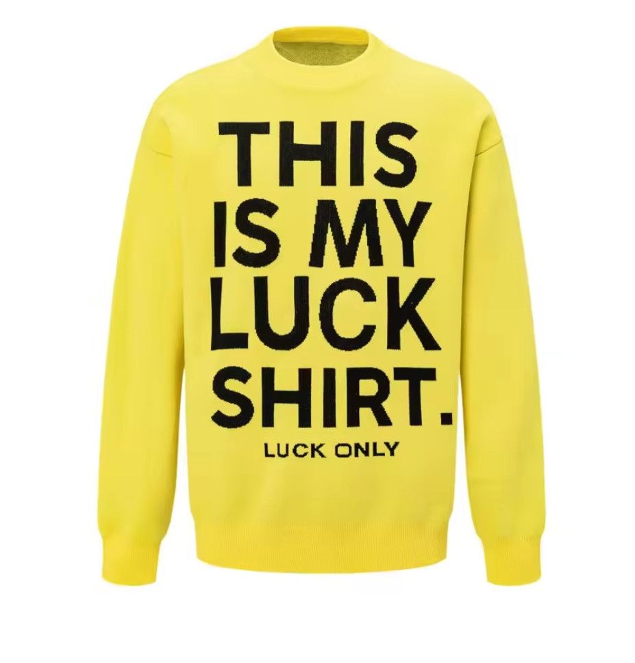 Vintage Lucky Tee Sweatshirt Knitwear Retro Classics Size US M / EU 48-50 / 2 - 4 Thumbnail