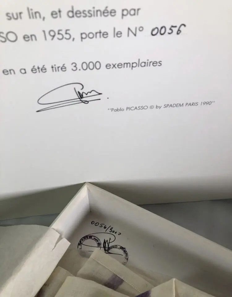 Other Pablo Picasso, Multiple Shirt, Designed by Picasso in 1955 Size US XL / EU 56 / 4 - 5 Thumbnail