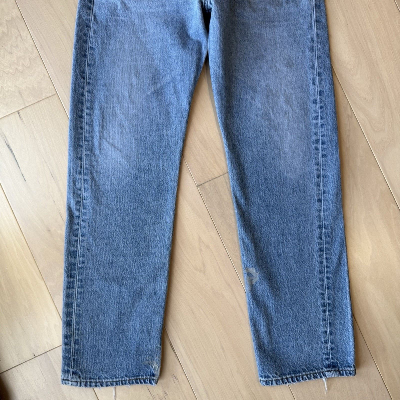 Levi's Vintage Levis 501 Jeans 32 Blue Straight 90s Denim Workwear Size US 32 / EU 48 - 4 Thumbnail