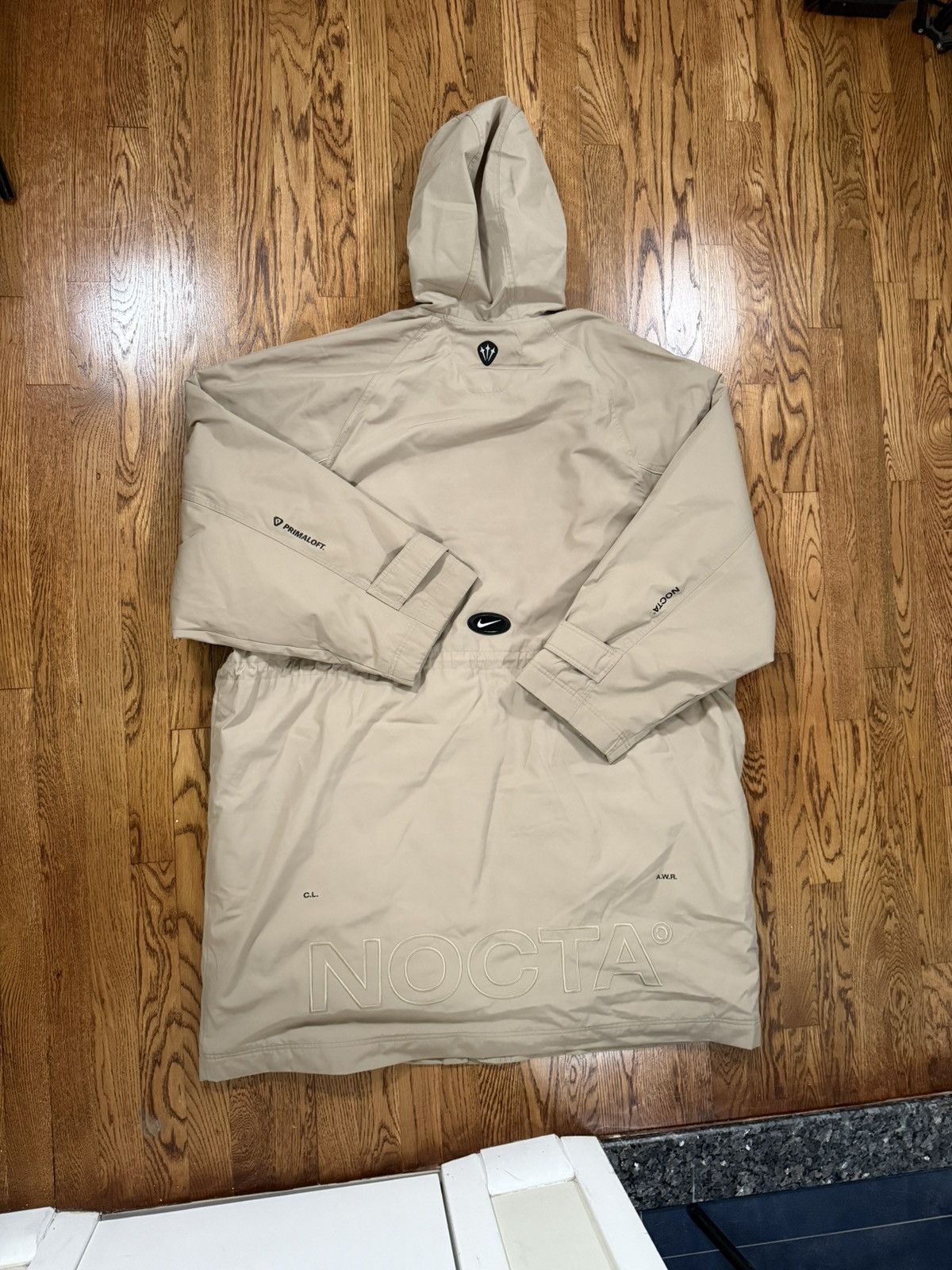 Drake × NOCTA × Nike Nike x NOCTA NRG Sideline Jacket Khaki Drake Mens Size XL Size US XL / EU 56 / 4 - 9 Thumbnail