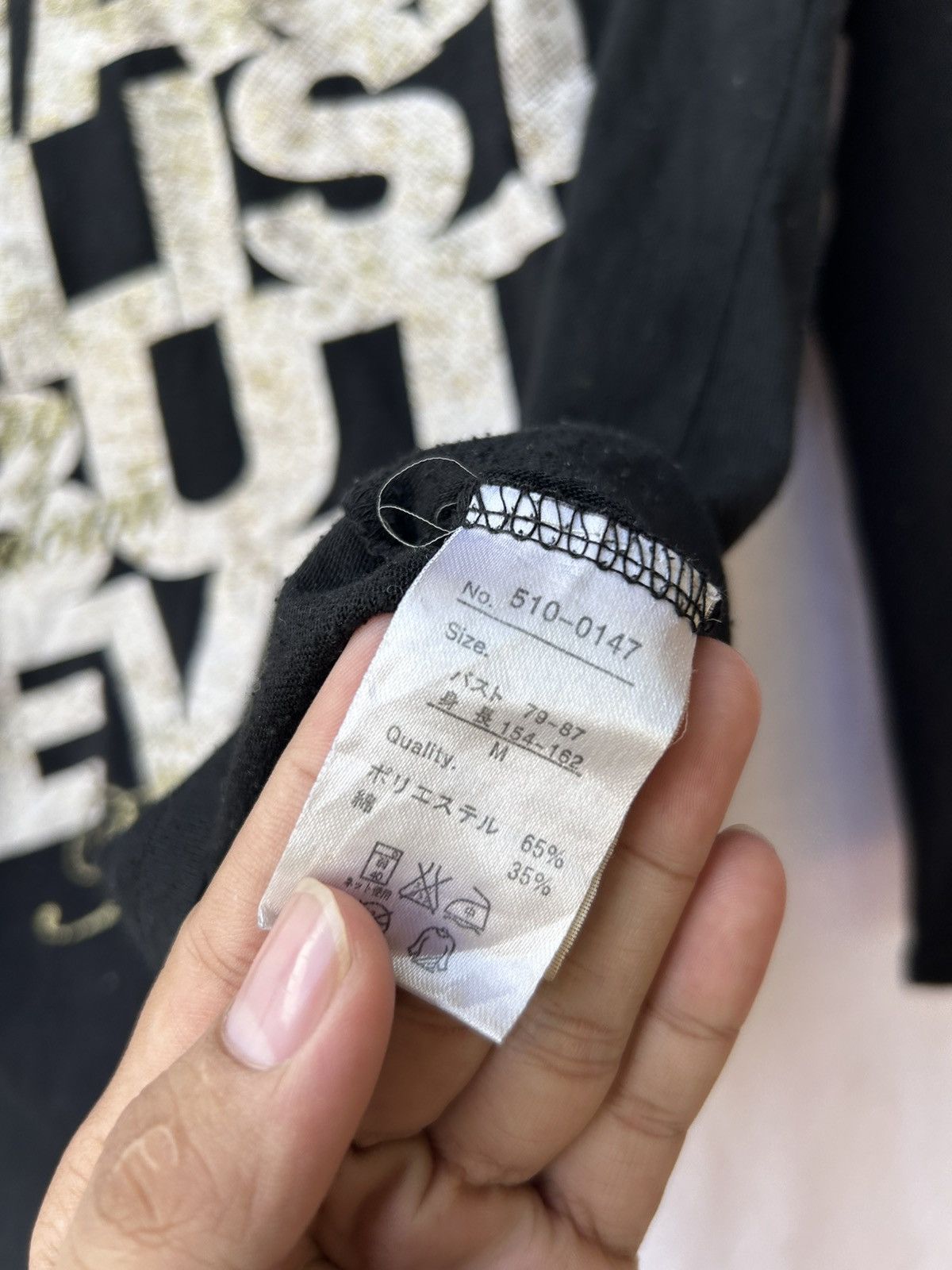 Japanese Brand Liquid girl japanese style poem longsleeve Size US S / EU 44-46 / 1 - 7 Thumbnail
