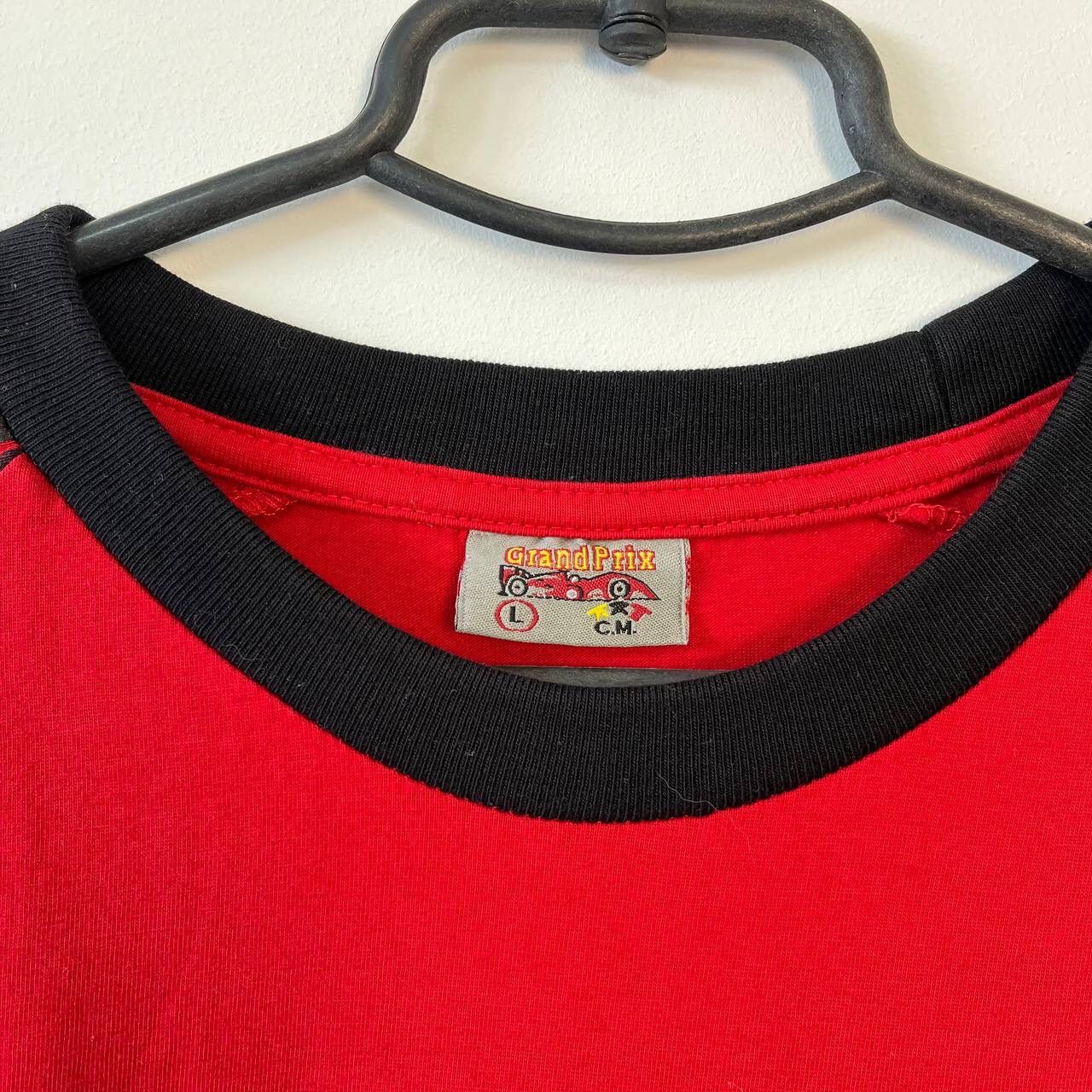 Vintage VTG Monaco Grand Prix Racing World Championship Red T-Shirt Size US L / EU 52-54 / 3 - 11 Thumbnail