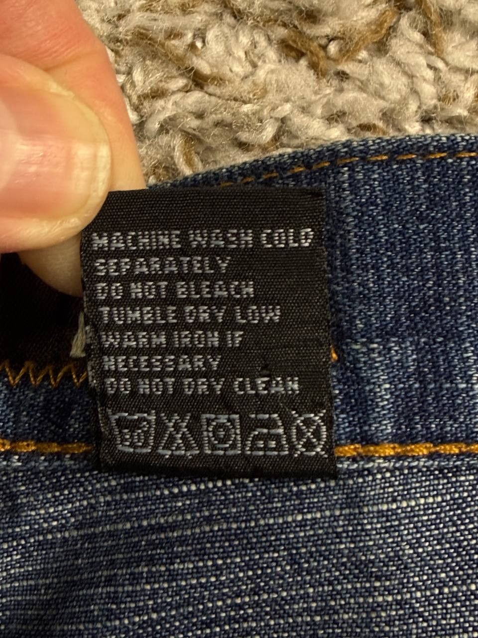 Enyce ENYCE Baggy Jeans Y2K Hip Hop Wide Leg Grid Stitch Size US 36 / EU 52 - 10 Thumbnail