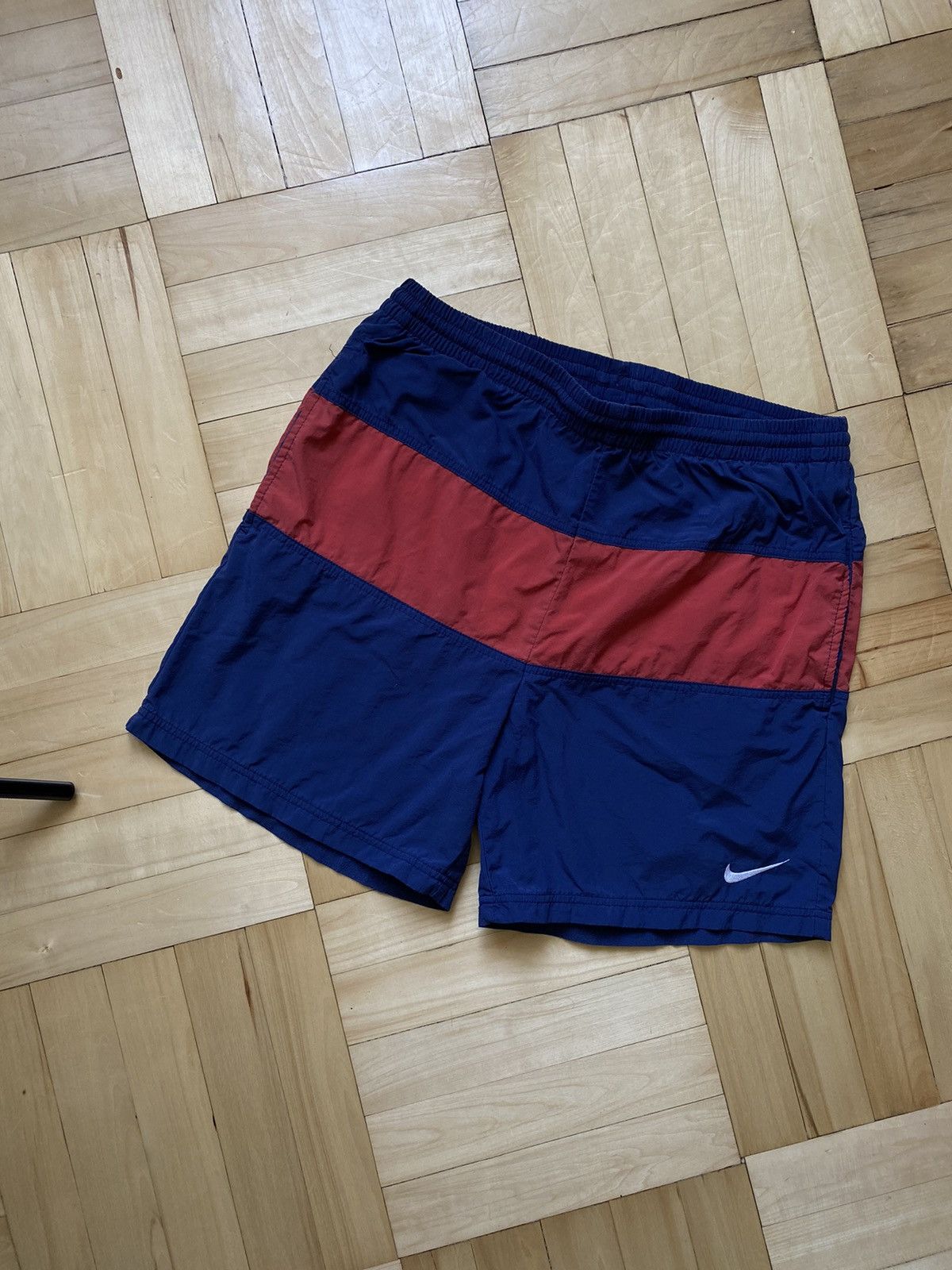 Nike × Vintage Vintage Nike Shorts Big Logo Size M Size US 32 / EU 48 - 3 Thumbnail