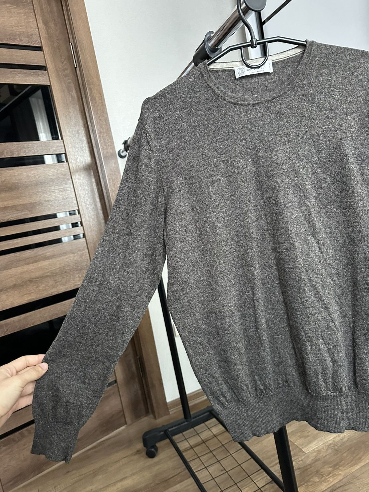 Brunello Cucinelli Brunello Cucinelli Cashmere Sweatshirt Crewneck Size US M / EU 48-50 / 2 - 6 Thumbnail