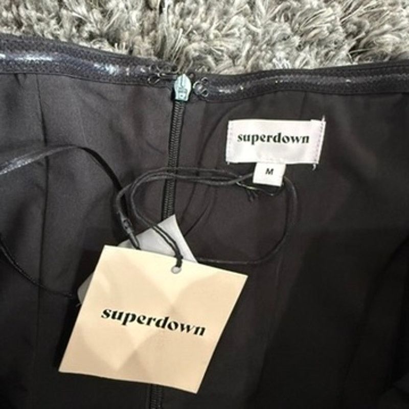 superdown Superdown Geraldine Mini Dress in Black, Size M Size M / US 6-8 / IT 42-44 - 4 Thumbnail