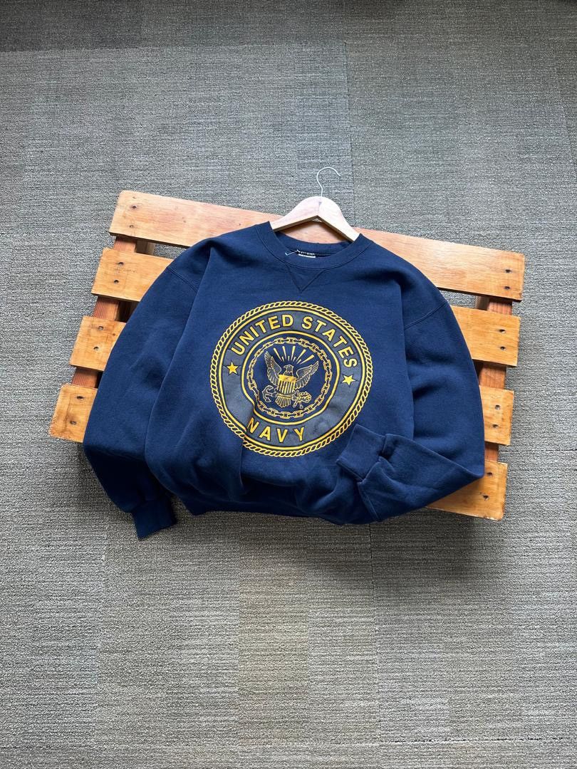 Soffe UNITED STATE NAVY REFLECTIVE LOGO SWEATSHIRT Size US M / EU 48-50 / 2 - 1 Thumbnail