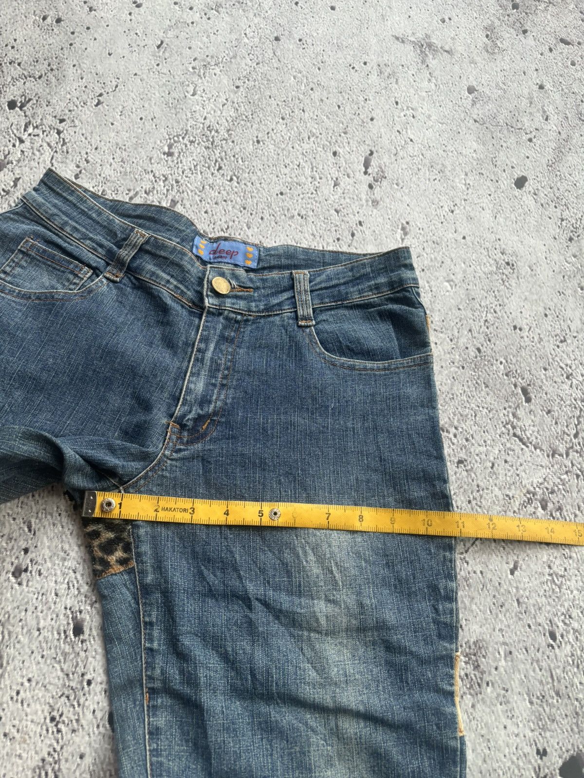 Tornado Mart Y2k Flare Jeans deep to deep Wide leg style jeans Size US 28 / EU 44 - 12 Thumbnail