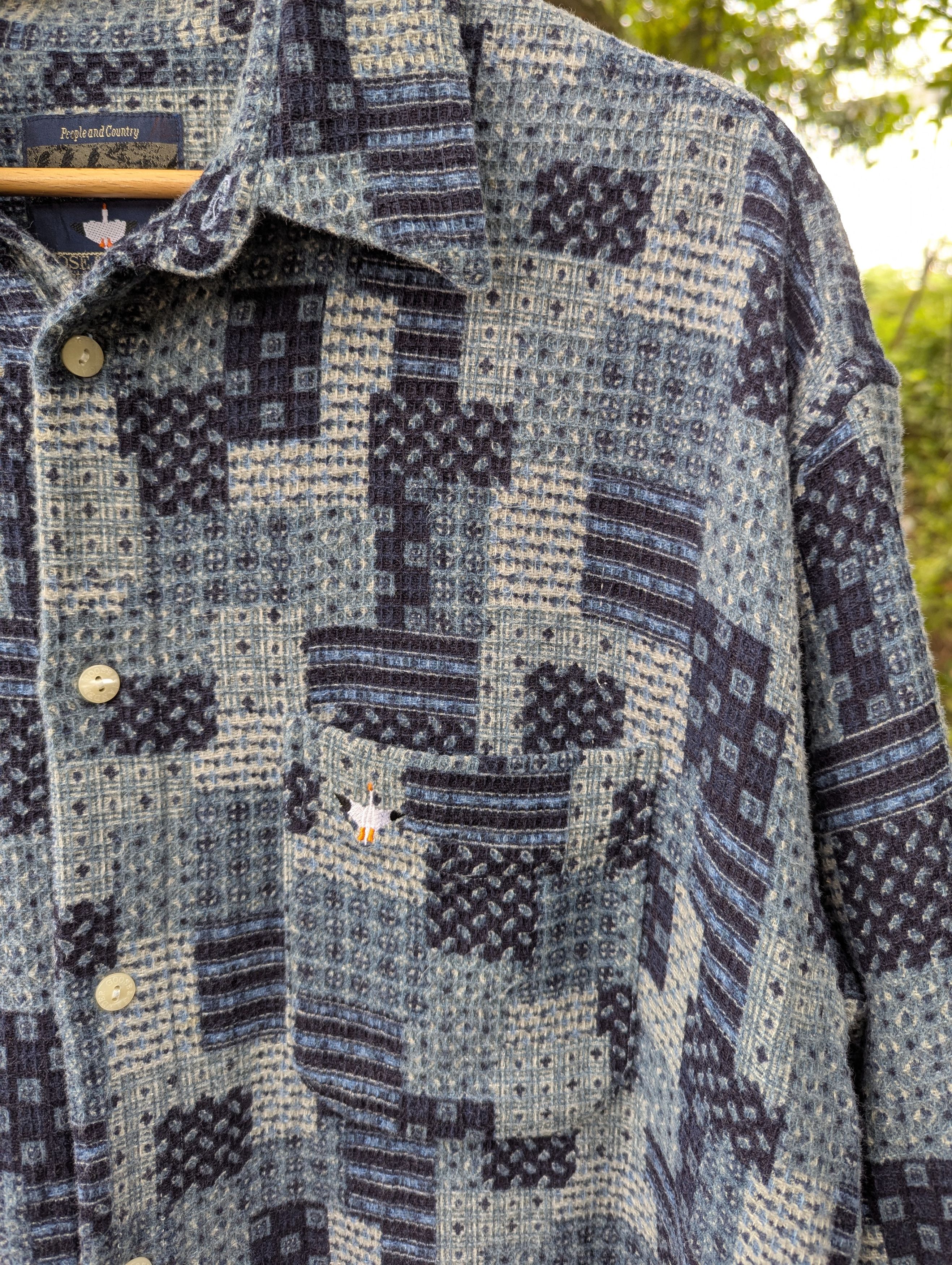 Kapital Patchwork Boro Flannel Kapital Style Western Shirt Size US L / EU 52-54 / 3 - 2 Thumbnail