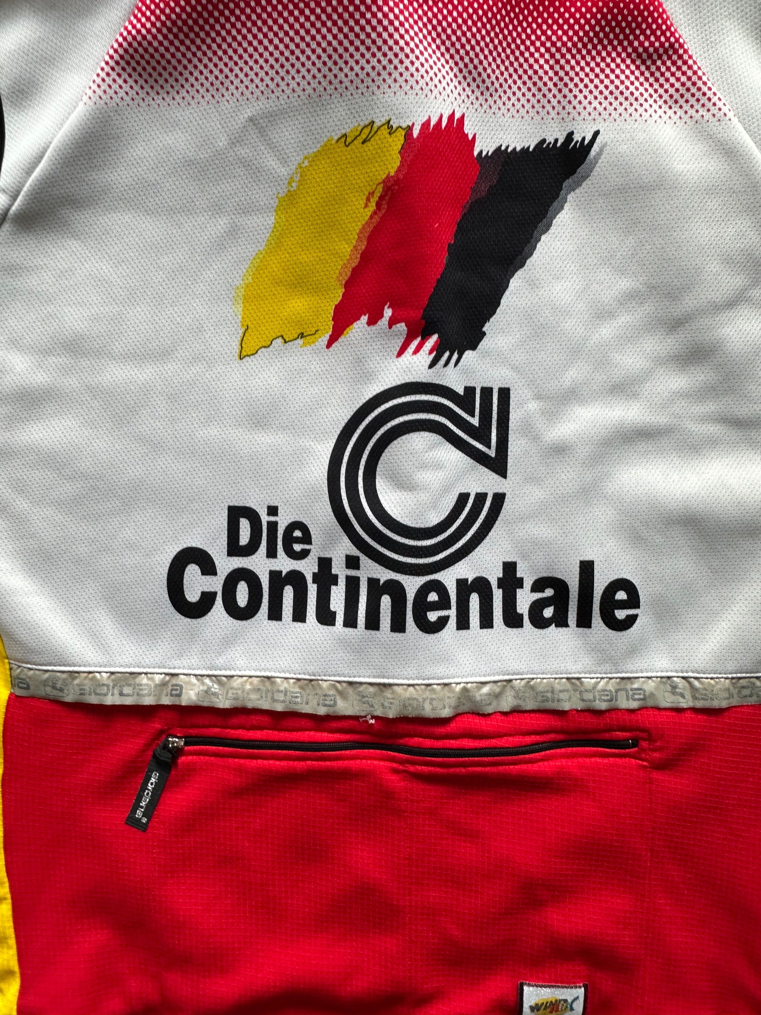 Vintage 1999 Giordana Die Continentale Cycling Vest fleece gilet Size US XXL / EU 58 / 5 - 11 Thumbnail