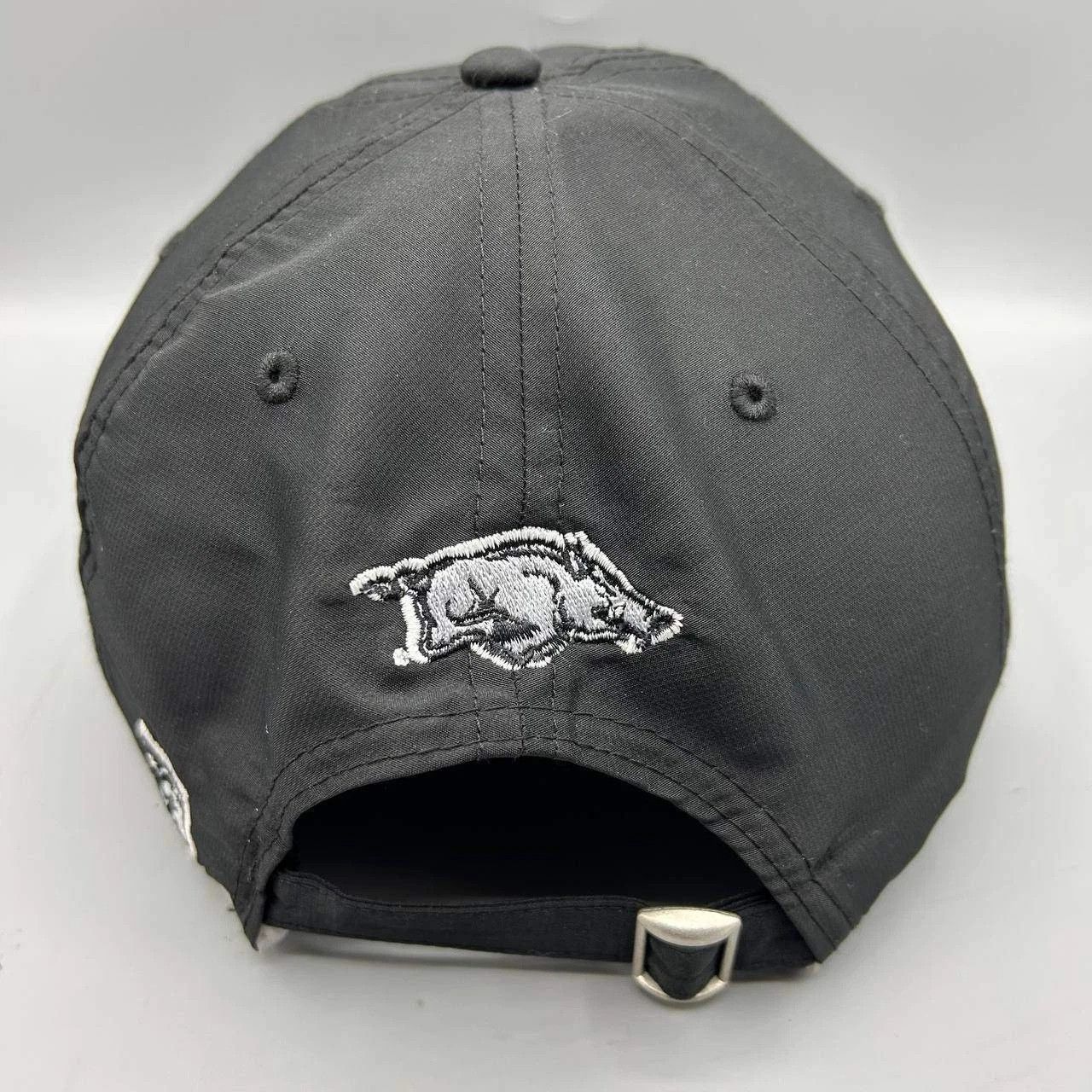 The Game Arkansas Razorbacks Hat Men Black Embroidered Strap Back Size ONE SIZE - 7 Thumbnail