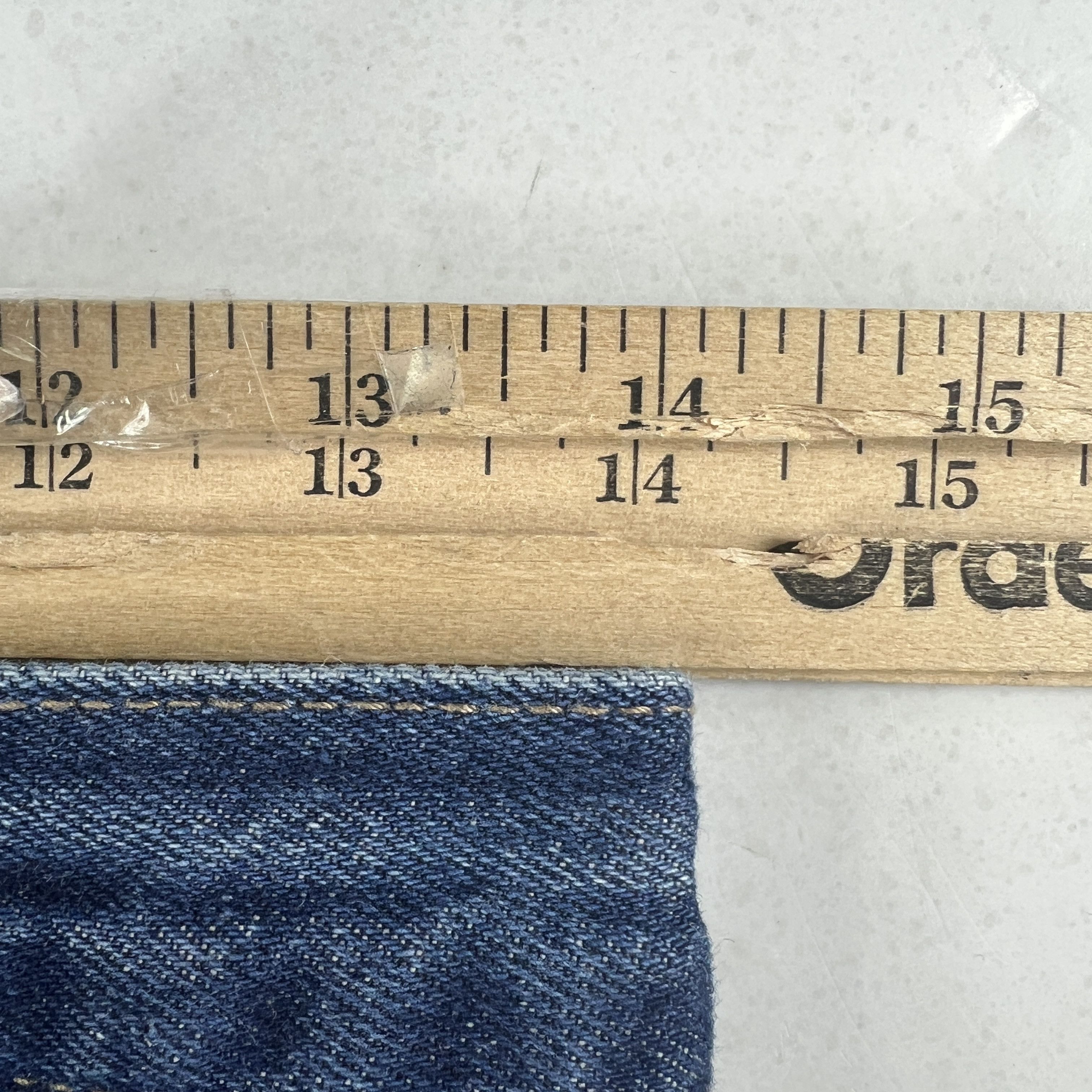 Calvin Klein VTG 80s Calvin Klein Jeans High Rise Straight Blue Denim Size 28" / US 6 / IT 42 - 25 Thumbnail