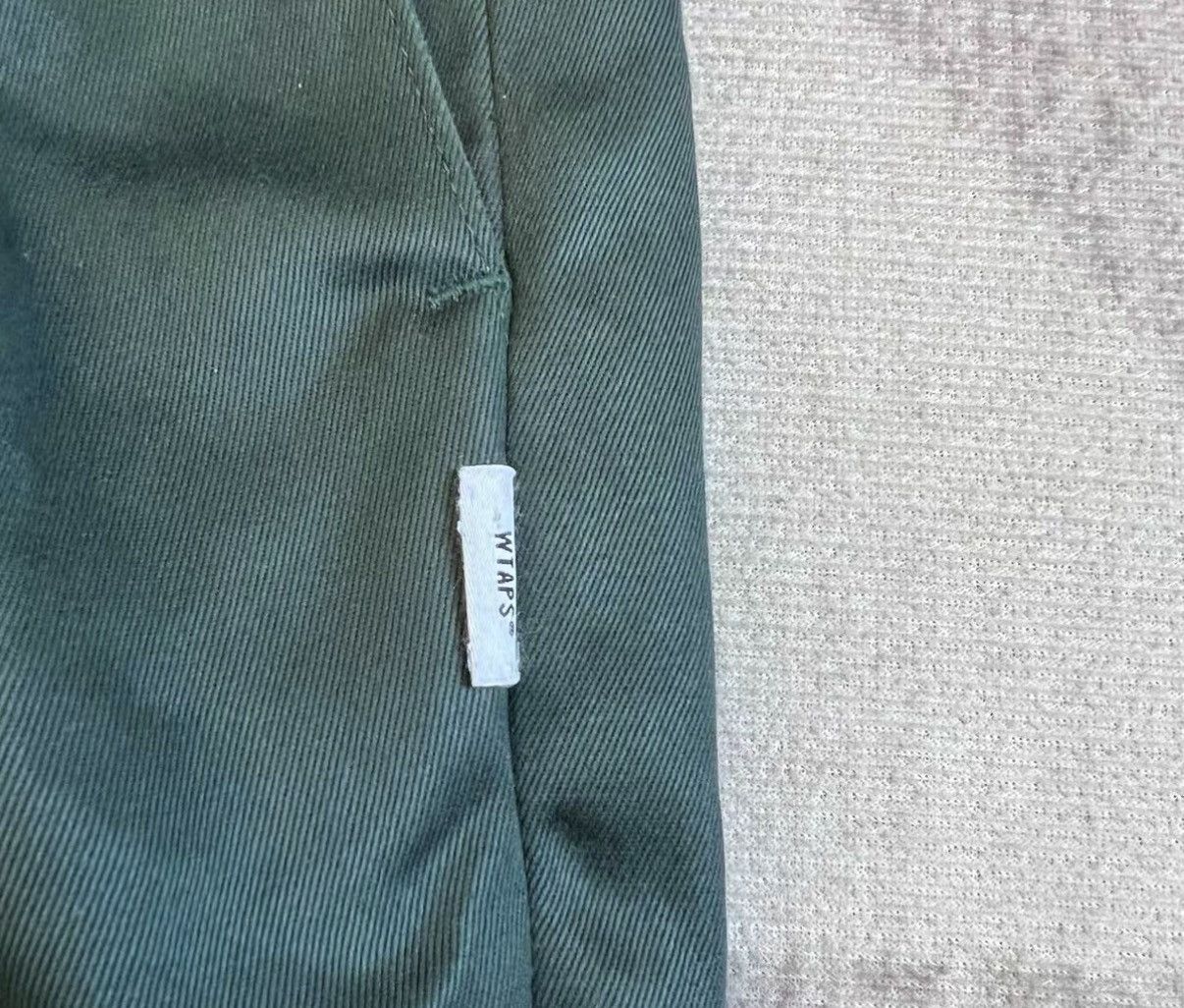 Wtaps WTAPS 21SS TUCK Double Pleat Twill Loose Casual Pants J16 Size US 34 / EU 50 - 4 Thumbnail