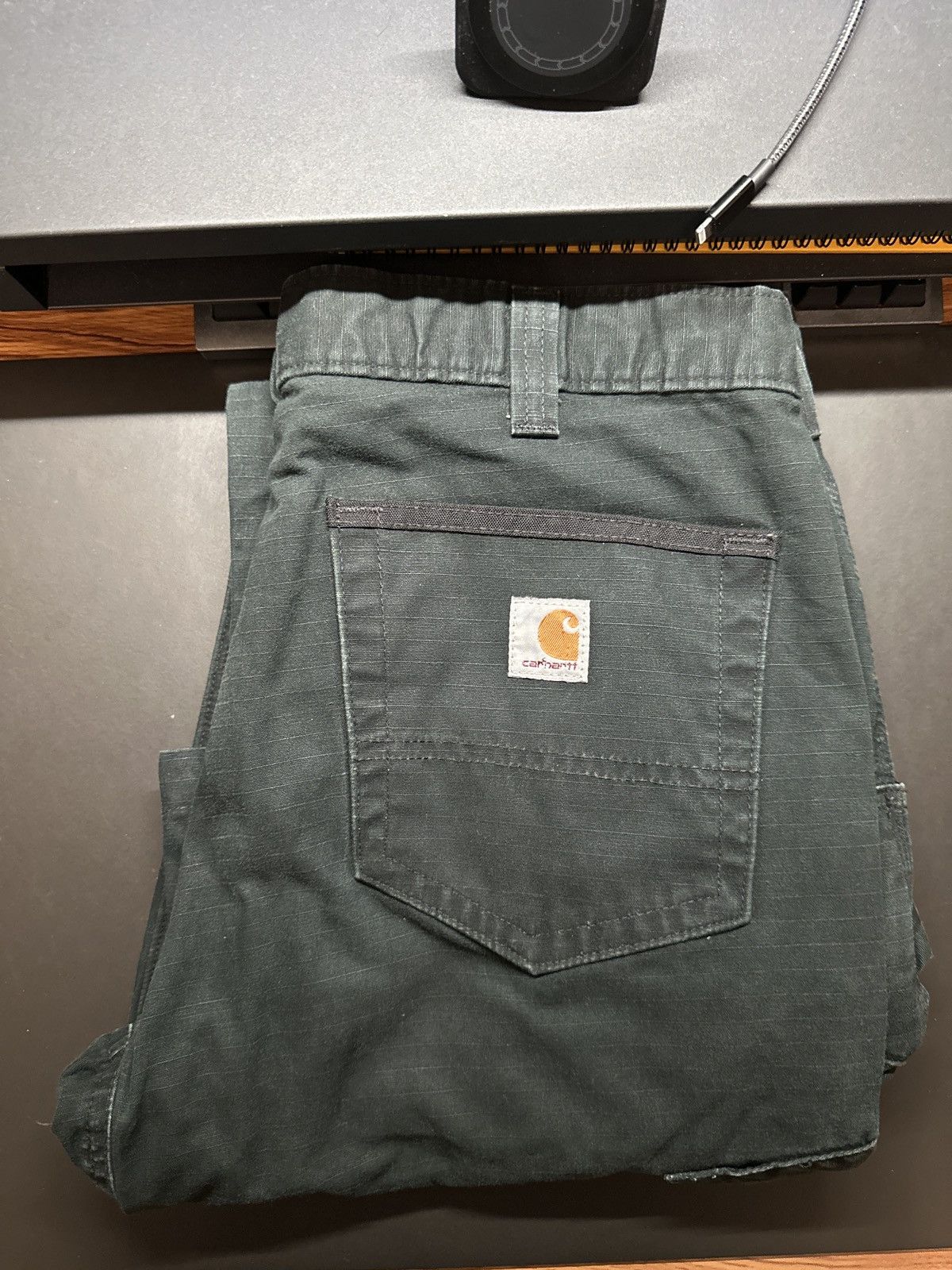 Carhartt × Vintage Carhartt Black Cargo Pants Size US 33 - 1 Thumbnail