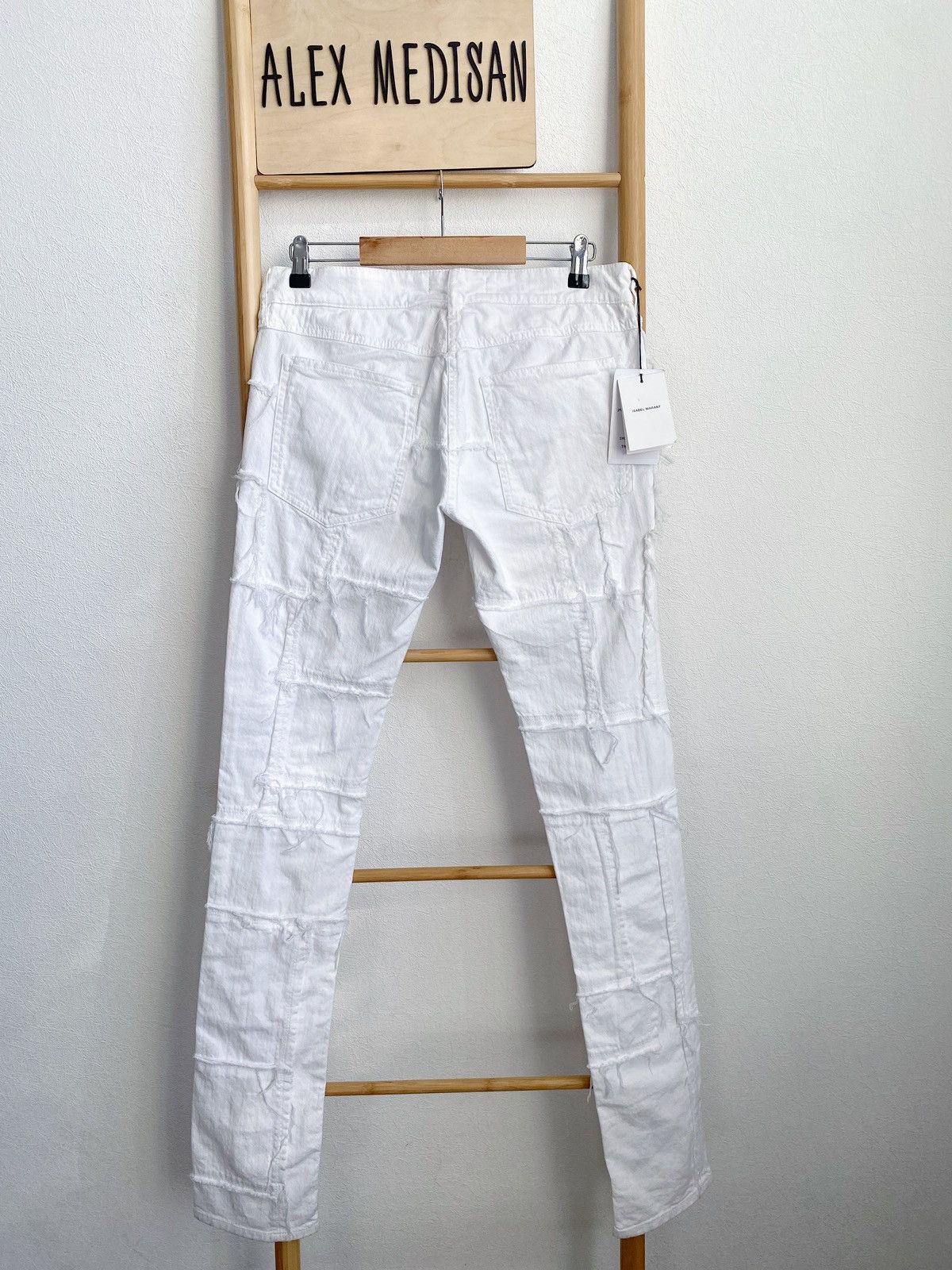 Isabel Marant Isabel Marant White Jeans Size 25" / US 0 / IT 36 - 6 Thumbnail