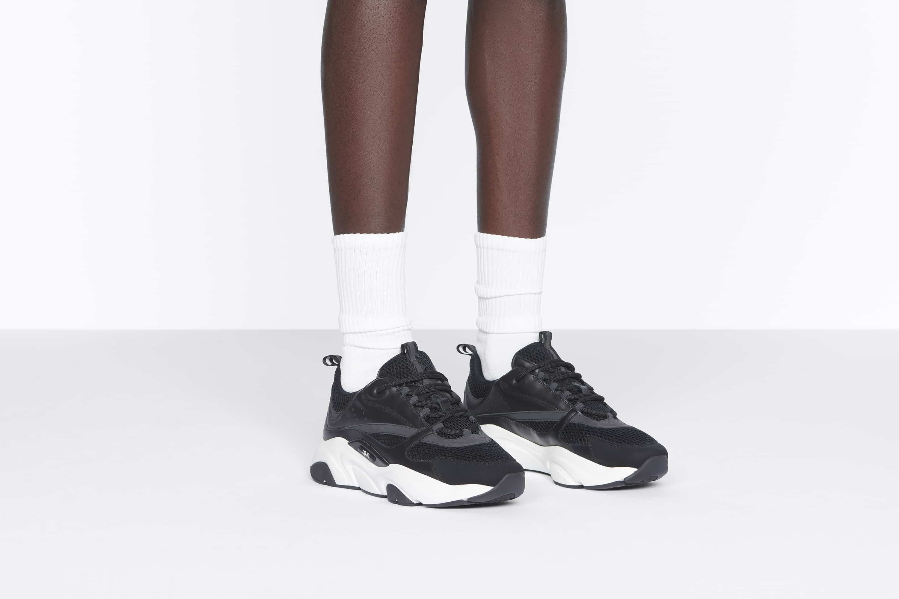 Dior o1w1db10825 3SN231 B22 Low-Top Sneakers in Black Size US 14 / EU 47 - 5 Thumbnail