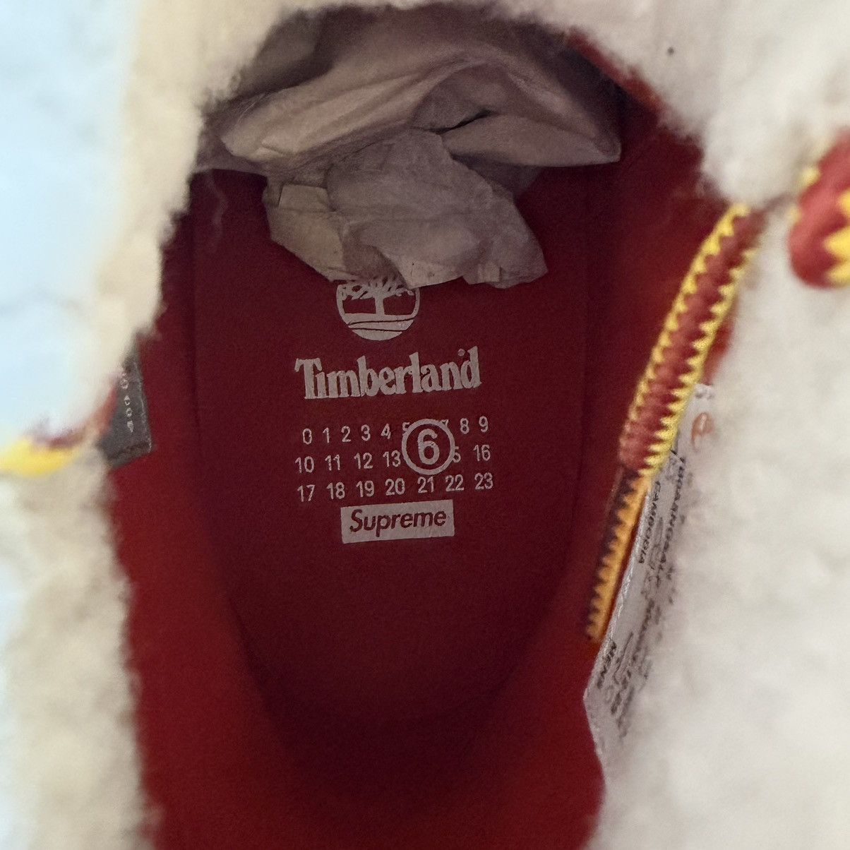 Maison Margiela × Supreme Supreme MM6 Maison Margiela Timberland 6” Boot Dollar Print Size US 10 / EU 43 - 5 Thumbnail