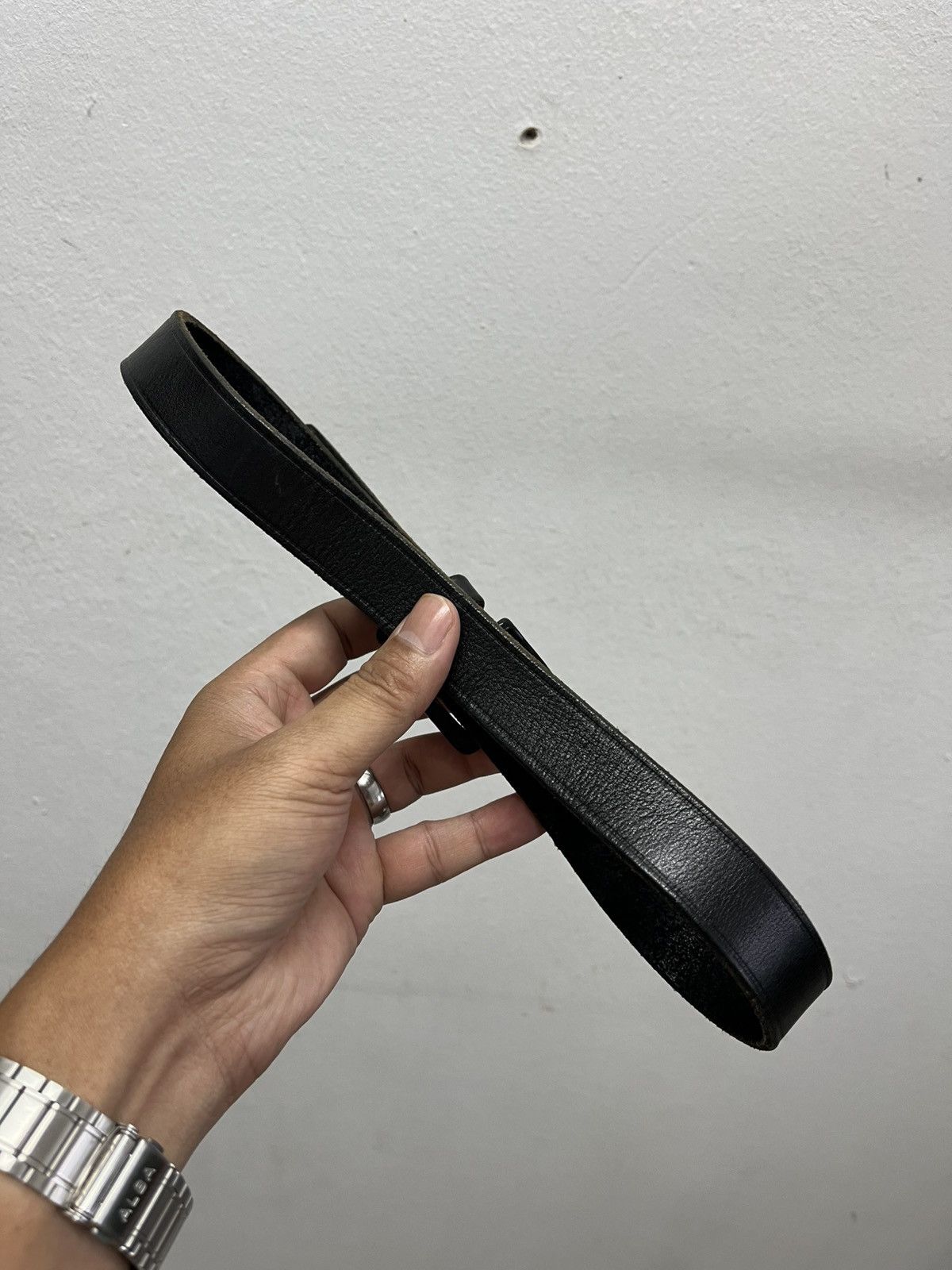Yohji Yamamoto Y’s leather belt Size ONE SIZE - 3 Thumbnail
