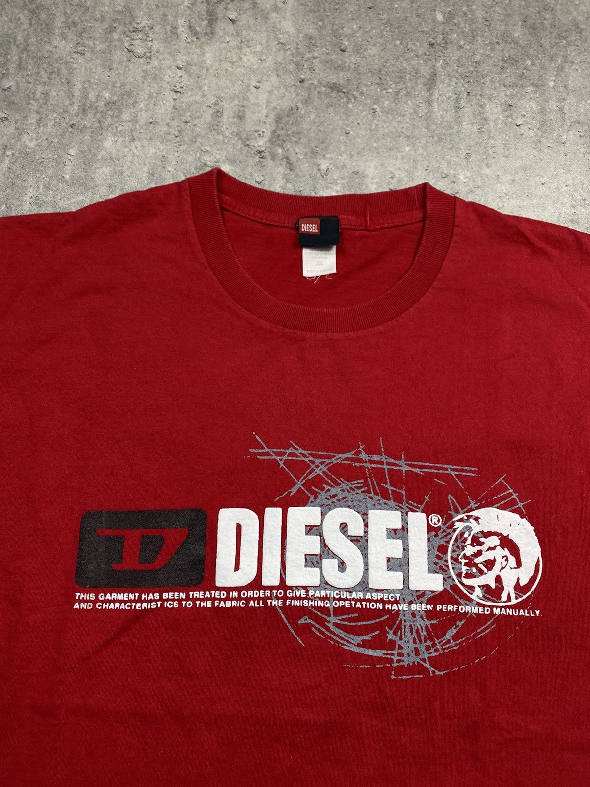 Diesel RARE 90’s Diesel big swoosh vintage rare streetwear piece Size US XL / EU 56 / 4 - 7 Thumbnail